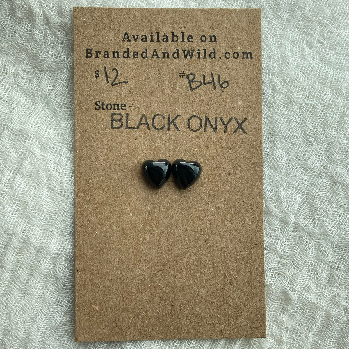 Black Onyx - Cabochon - B46