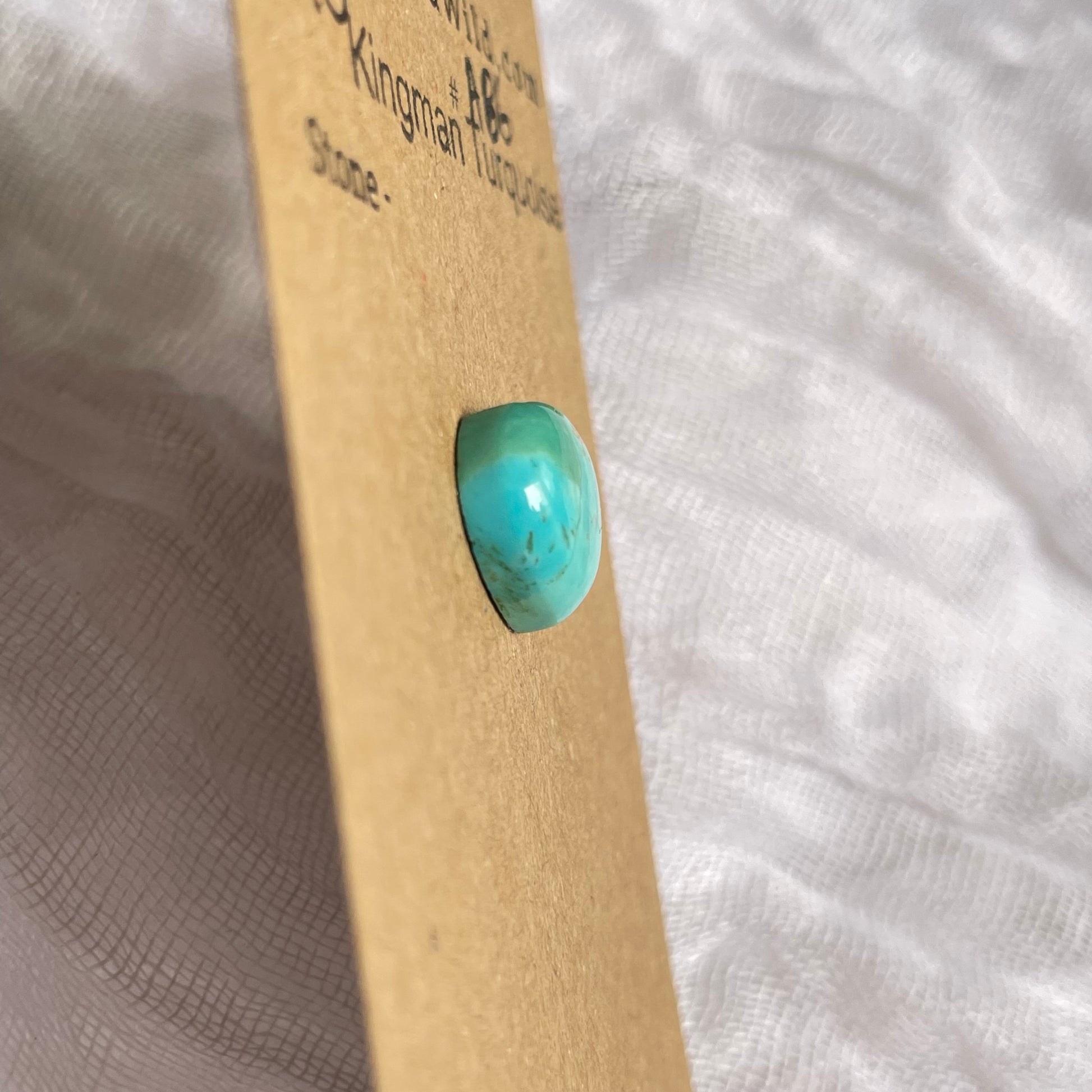 Kingman Turquoise Cabochon - KT86 23A05567-E611-4996-8A6A-2466BB5B7E55 Brandedandwild.com