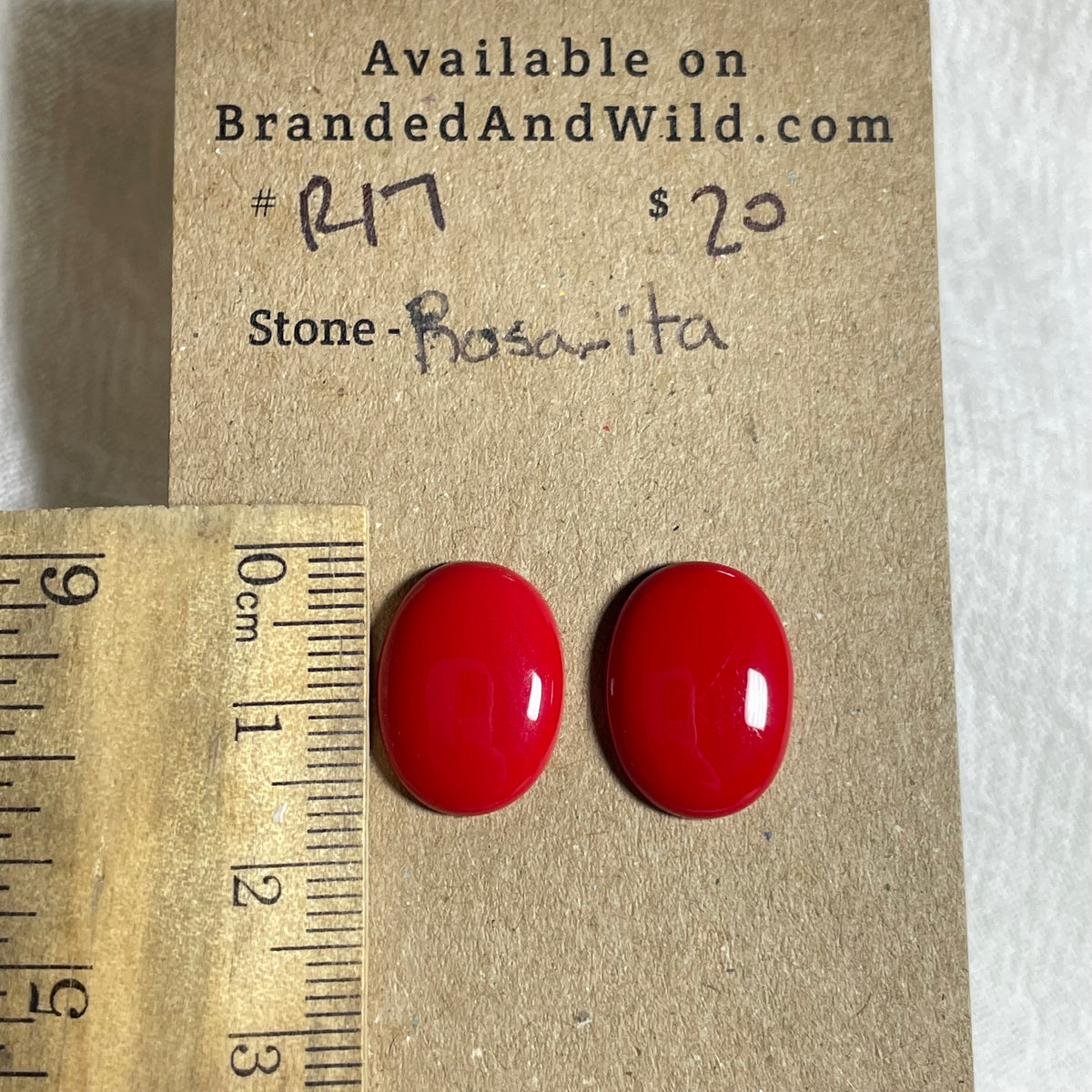 Rosarita - Cabochon - R17 23C40B05-B6B3-4A90-A16E-6FE14C7DEF59 Brandedandwild.com