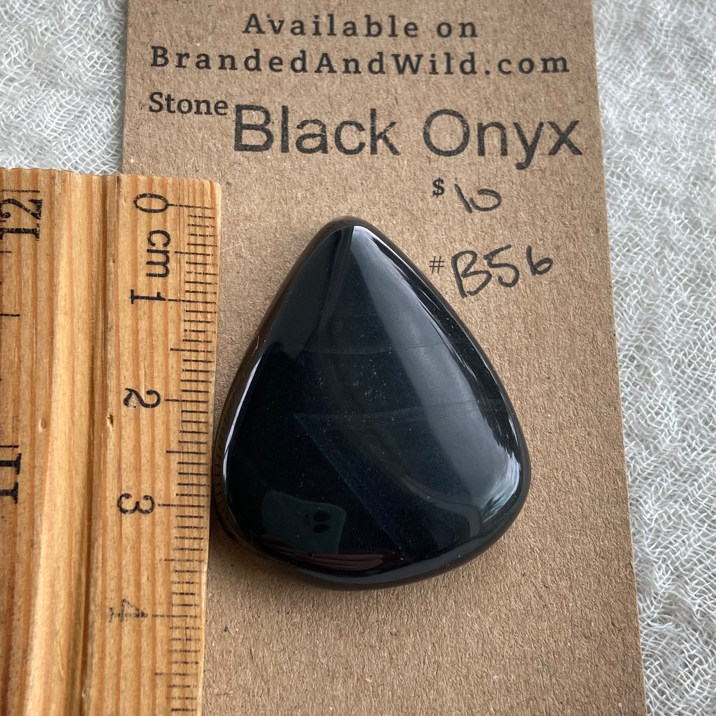 Black Onyx - Cabochon - B56