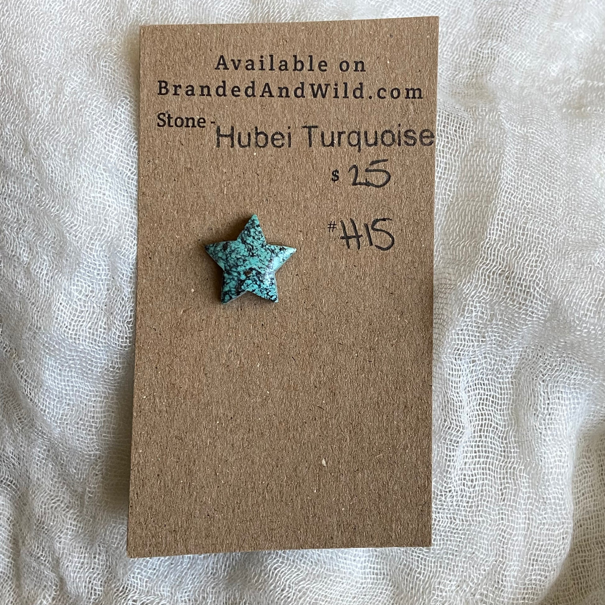 Hubei Turquoise Cabochon - H15 23FBAE18-ED50-4C6D-8935-B8A7F3E680E2 Brandedandwild.com