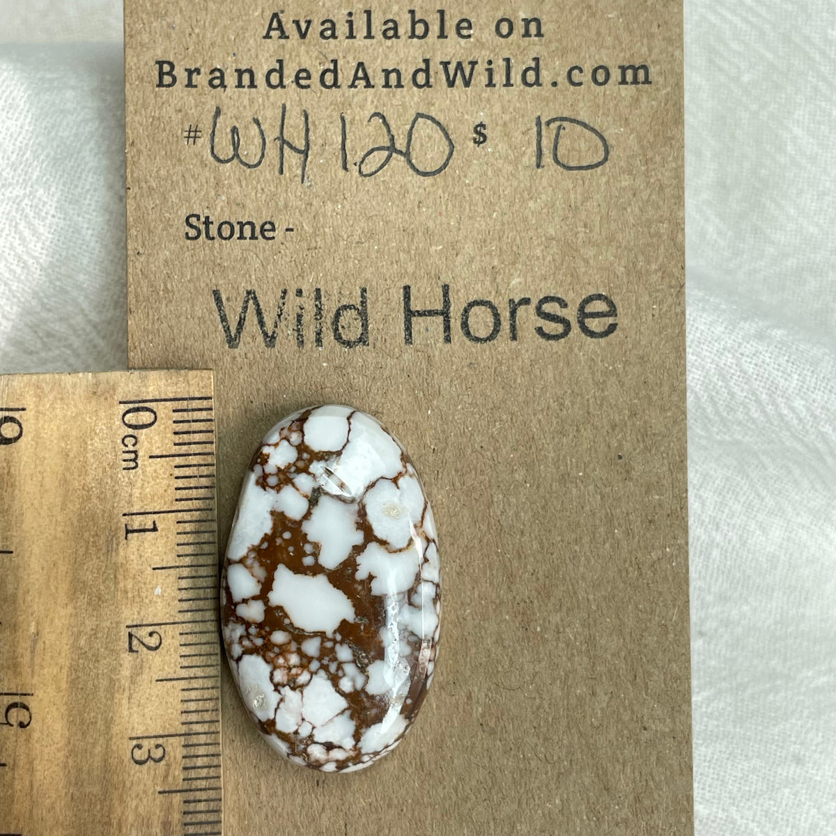 Wild Horse Cabochon - WH121 242F2A2D-73A8-41DE-8FDC-4CDEC16DD700 Brandedandwild.com