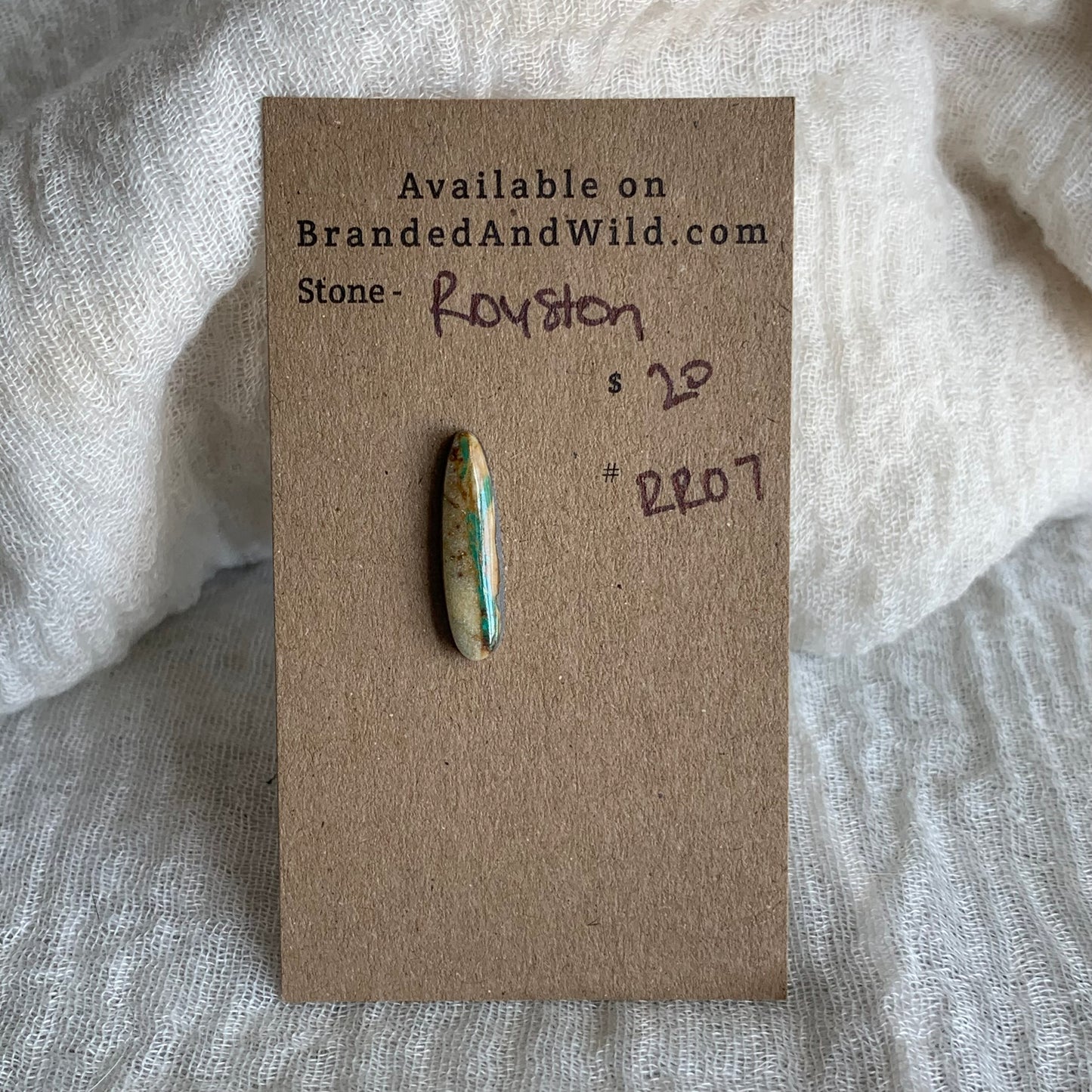 Royston Ribbon Turquoise Cabochon RR07