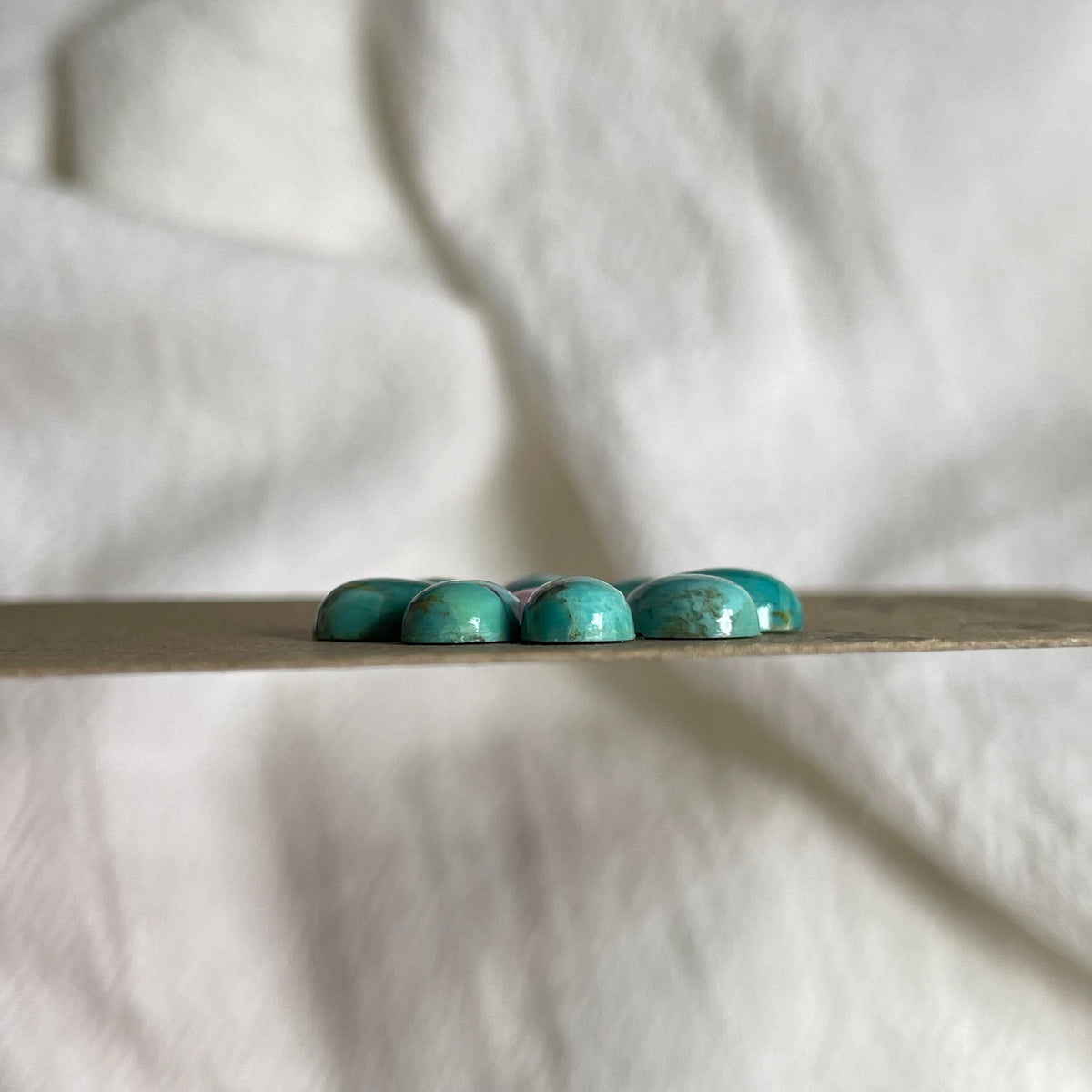 Pink Conch / Kingman Turquoise Cabochon - PK51