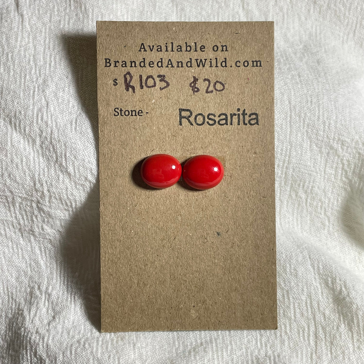 Rosarita - Cabochon - R103 2460D970-EBD4-414D-9710-C2F6240B77FA Brandedandwild.com