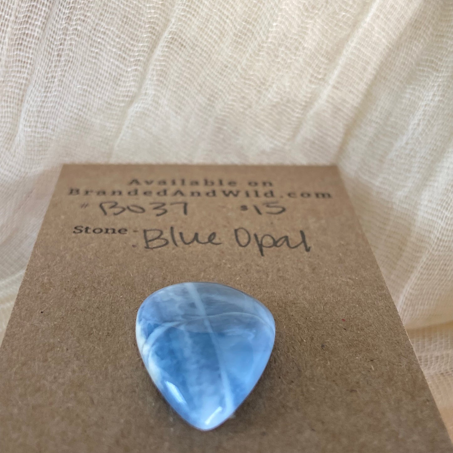 Blue Opal Cabochon - B037