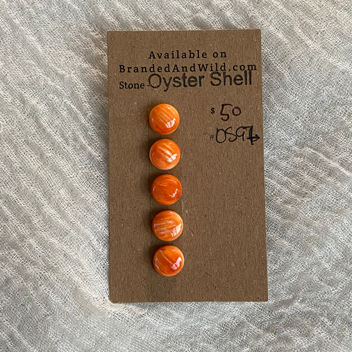 Oyster Shell Cabochon - OS97