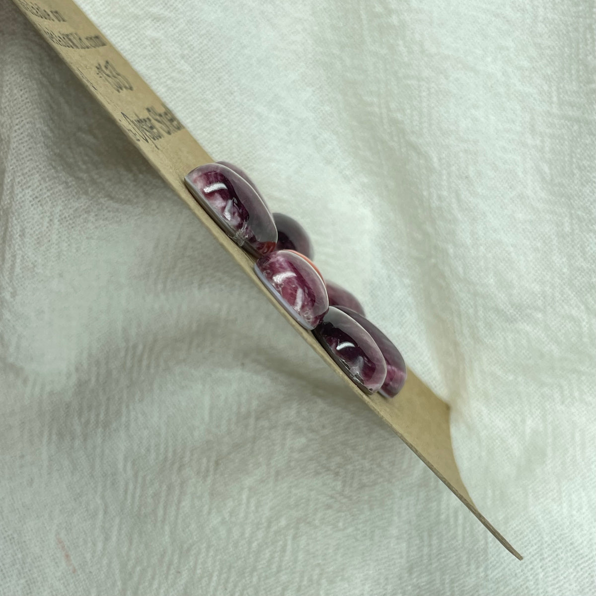 Oyster Shell Cabochon - OS33 24A340E5-BC8A-480A-9EB1-4468D99AF158 Brandedandwild.com