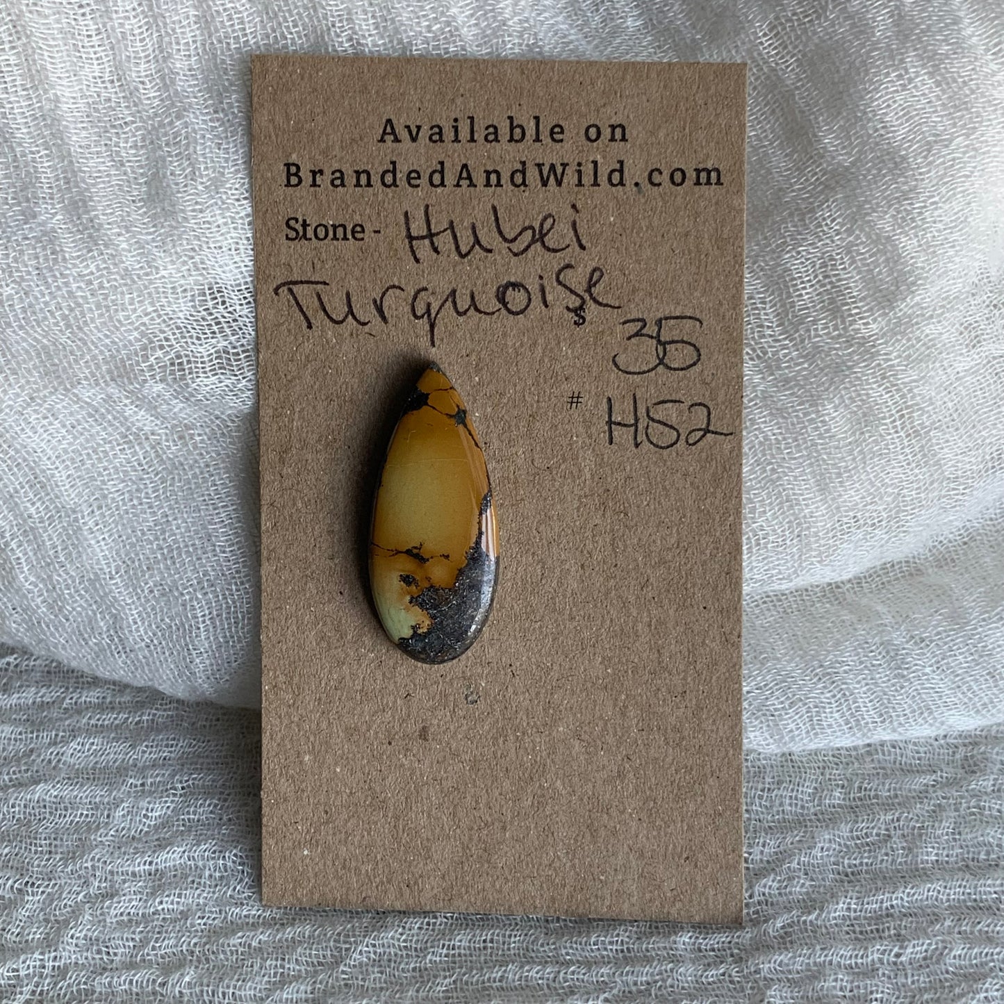 Hubei Turquoise Cabochon - H52