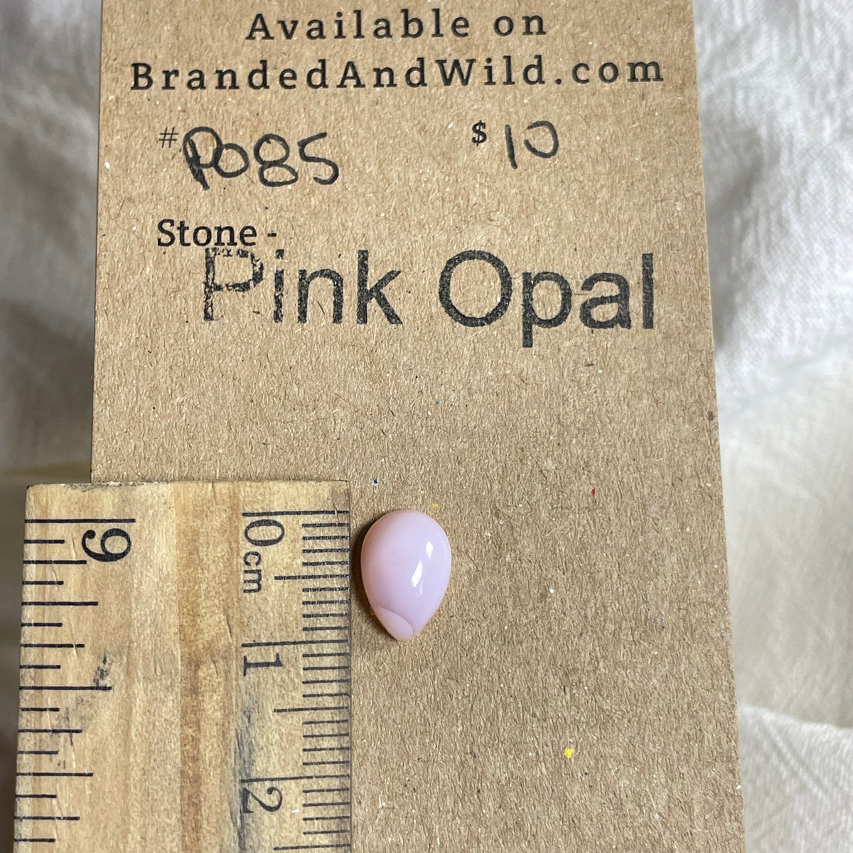 Pink Opal Cabochon - PO85 24F80B95-1A1A-413E-9399-8496E3582DEC Brandedandwild.com