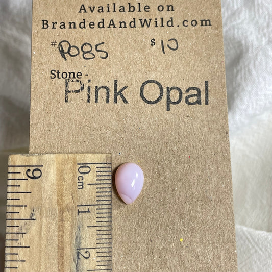 Pink Opal Cabochon - PO85 24F80B95-1A1A-413E-9399-8496E3582DEC Brandedandwild.com