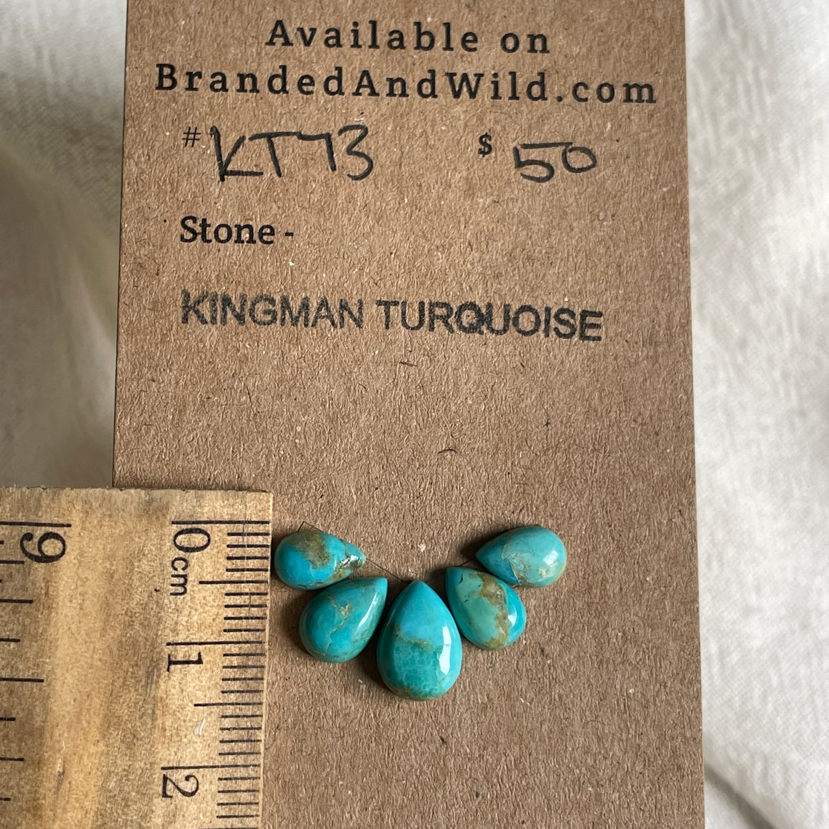 Kingman Turquoise Cabochon - KT73