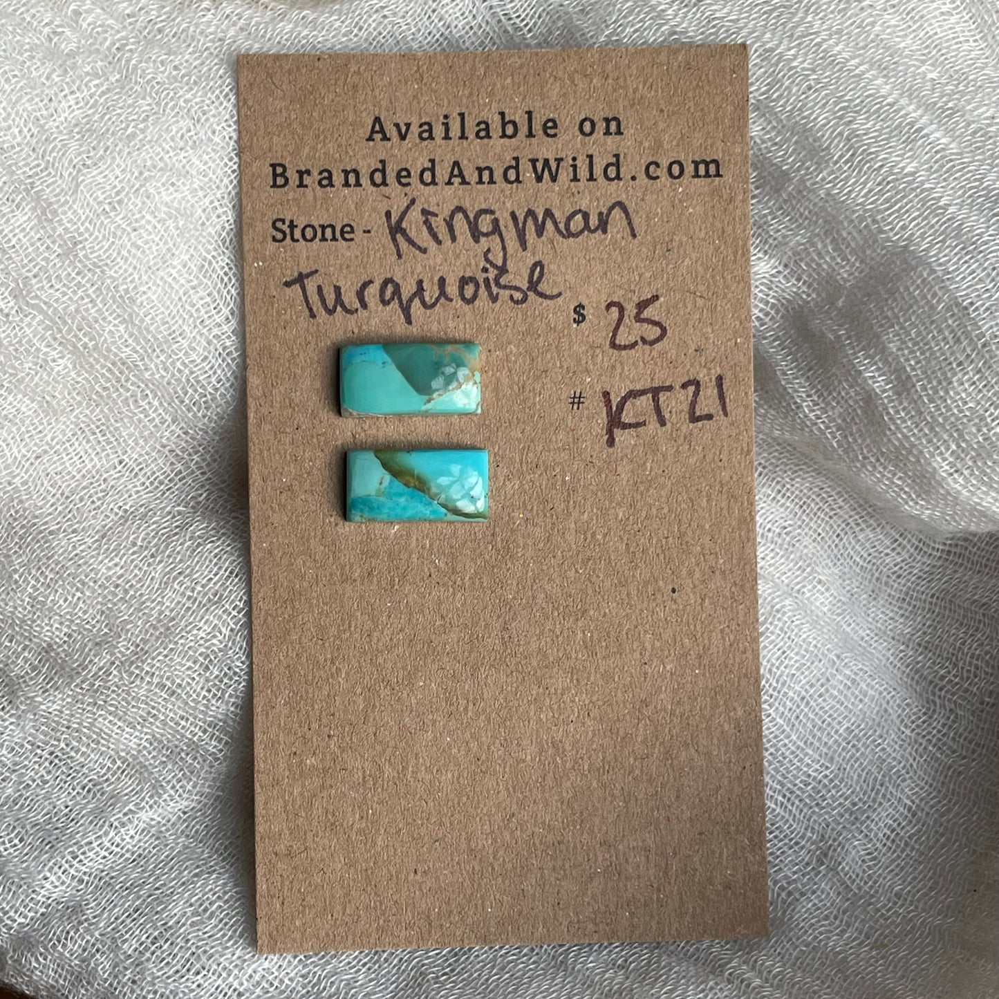 Kingman Turquoise Cabochon - KT21