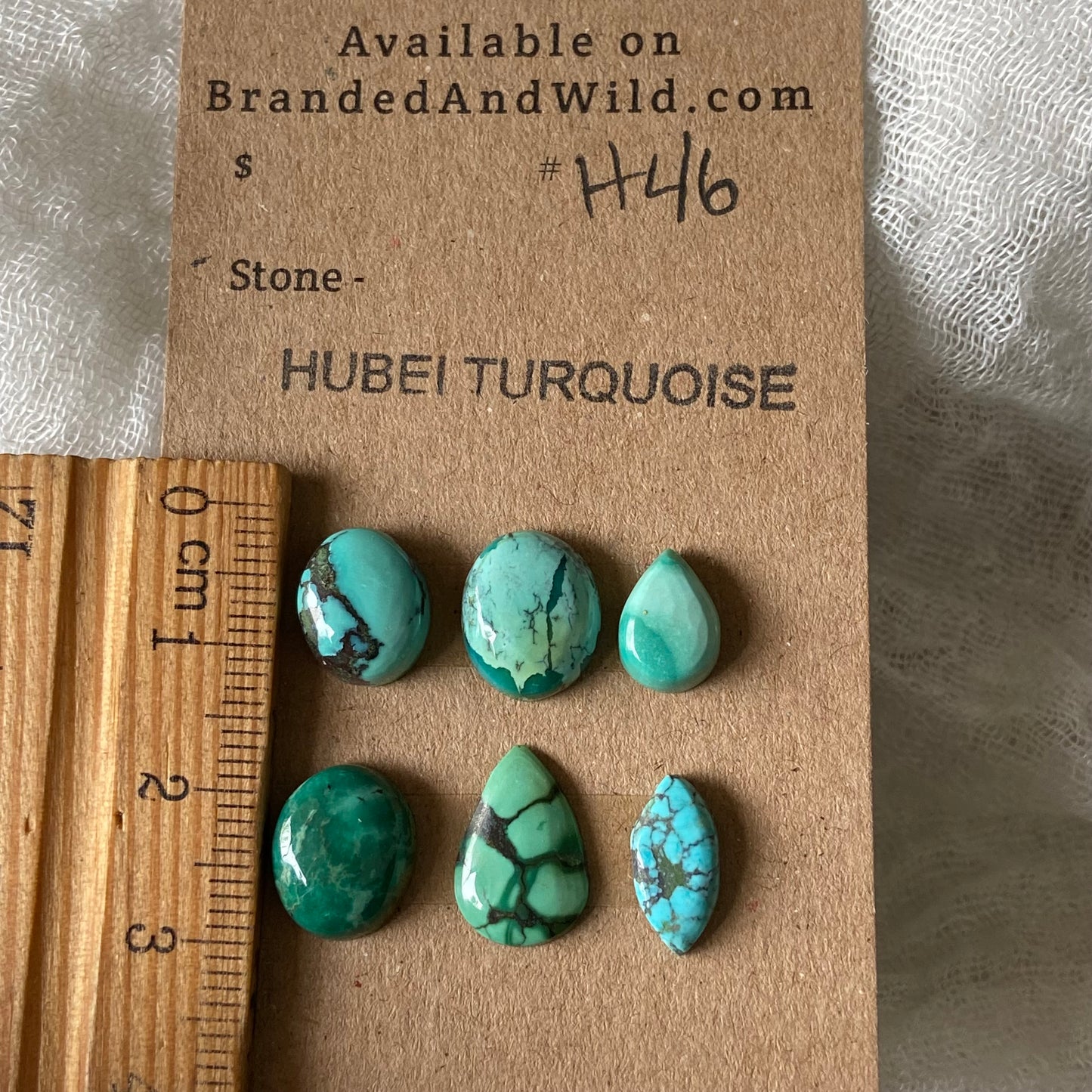 Hubei Turquoise Cabochon - H46