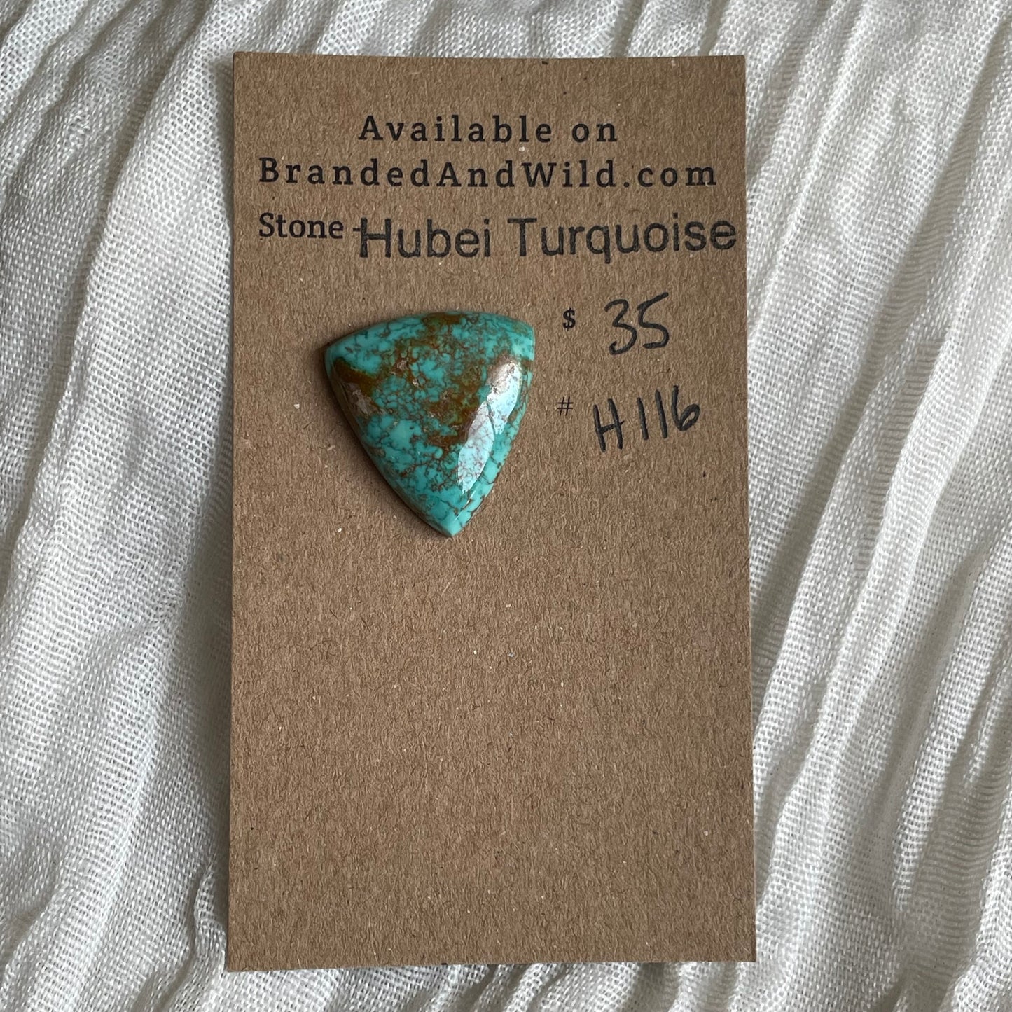 Hubei Turquoise Cabochon - H116 25454606-CD49-43F7-9BA0-CA0AD145E4FF Brandedandwild.com