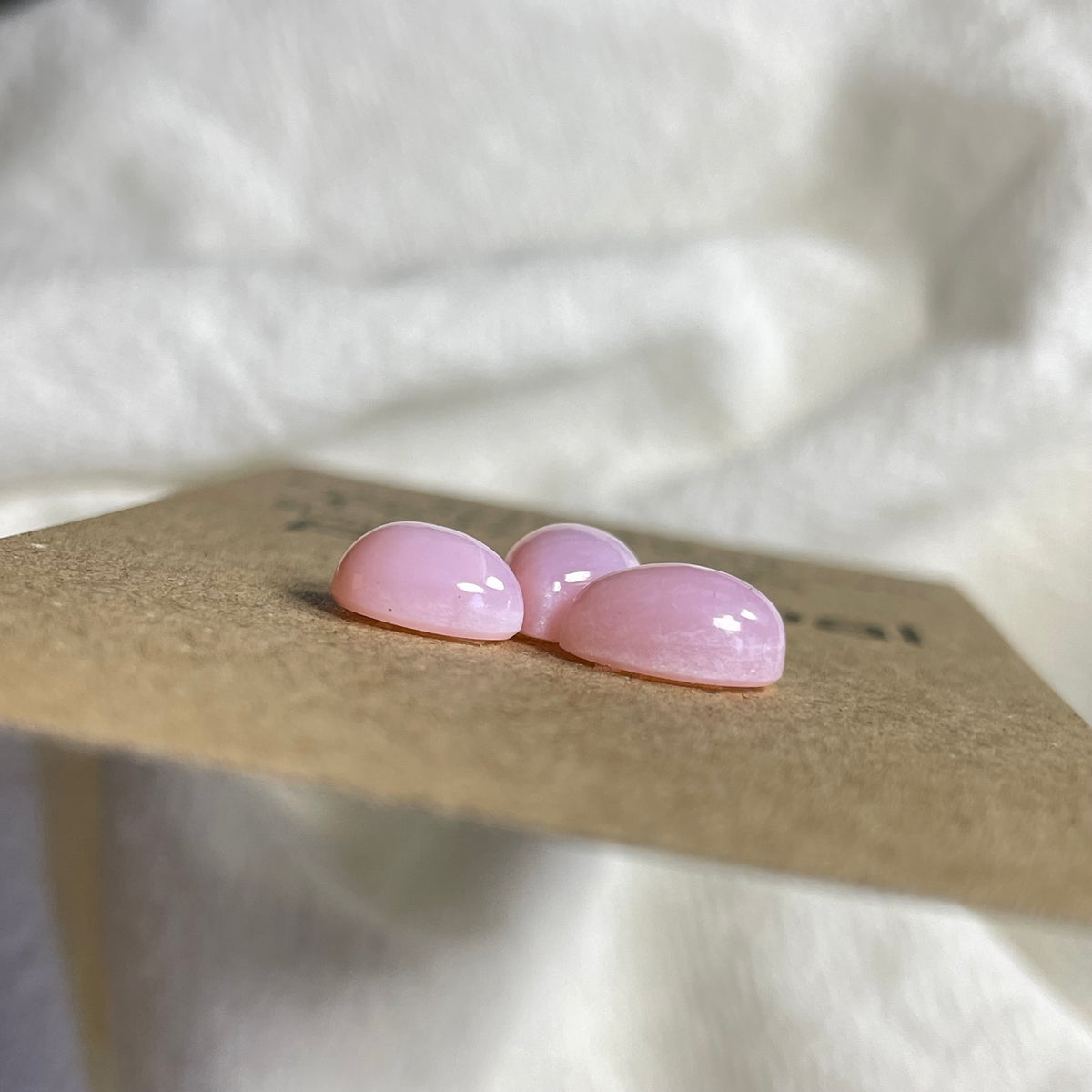 Pink Opal Cabochon - PO72 25699FD7-AB92-48CE-9F53-E7E40BDEBBB2 Brandedandwild.com
