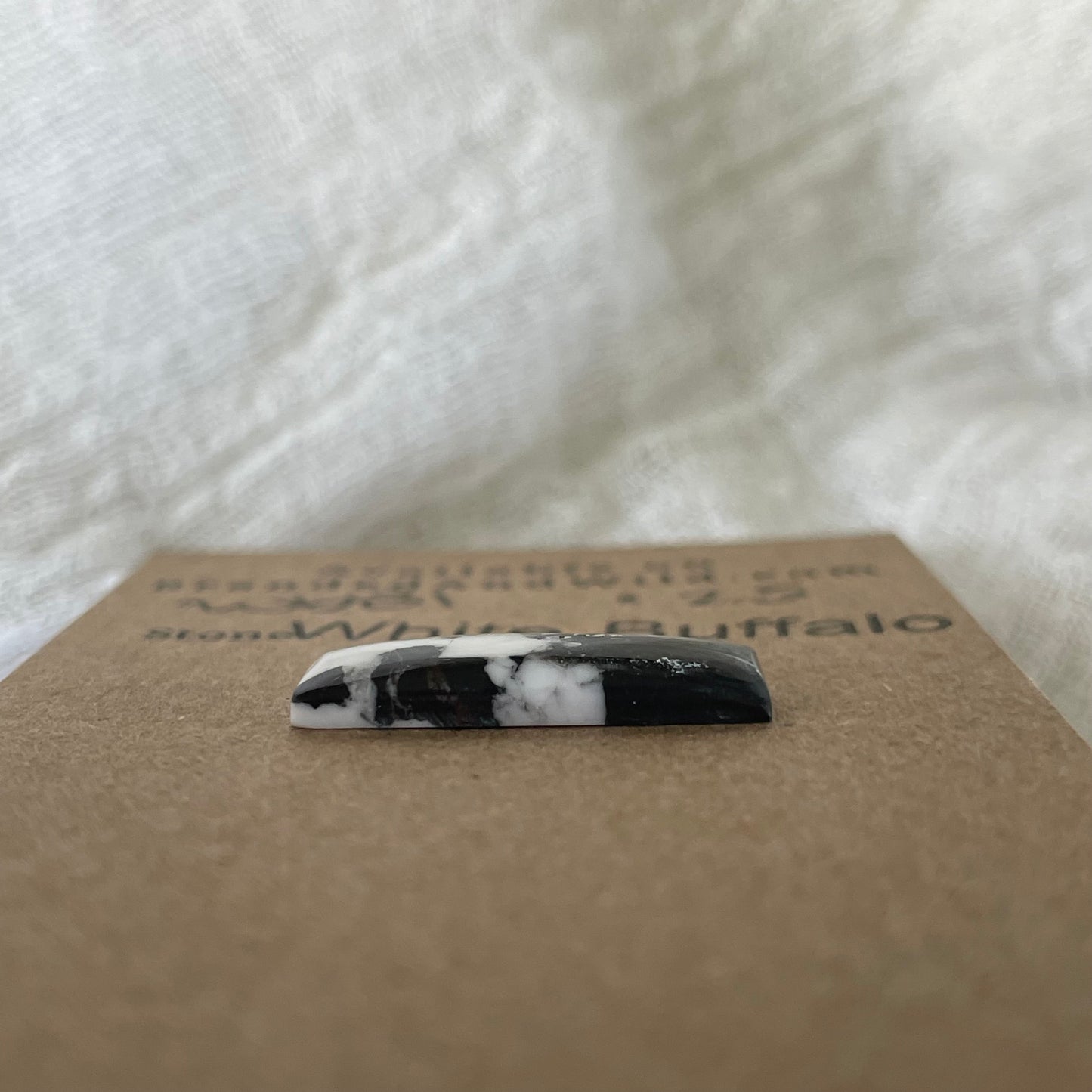 White Buffalo Cabochon - WB81