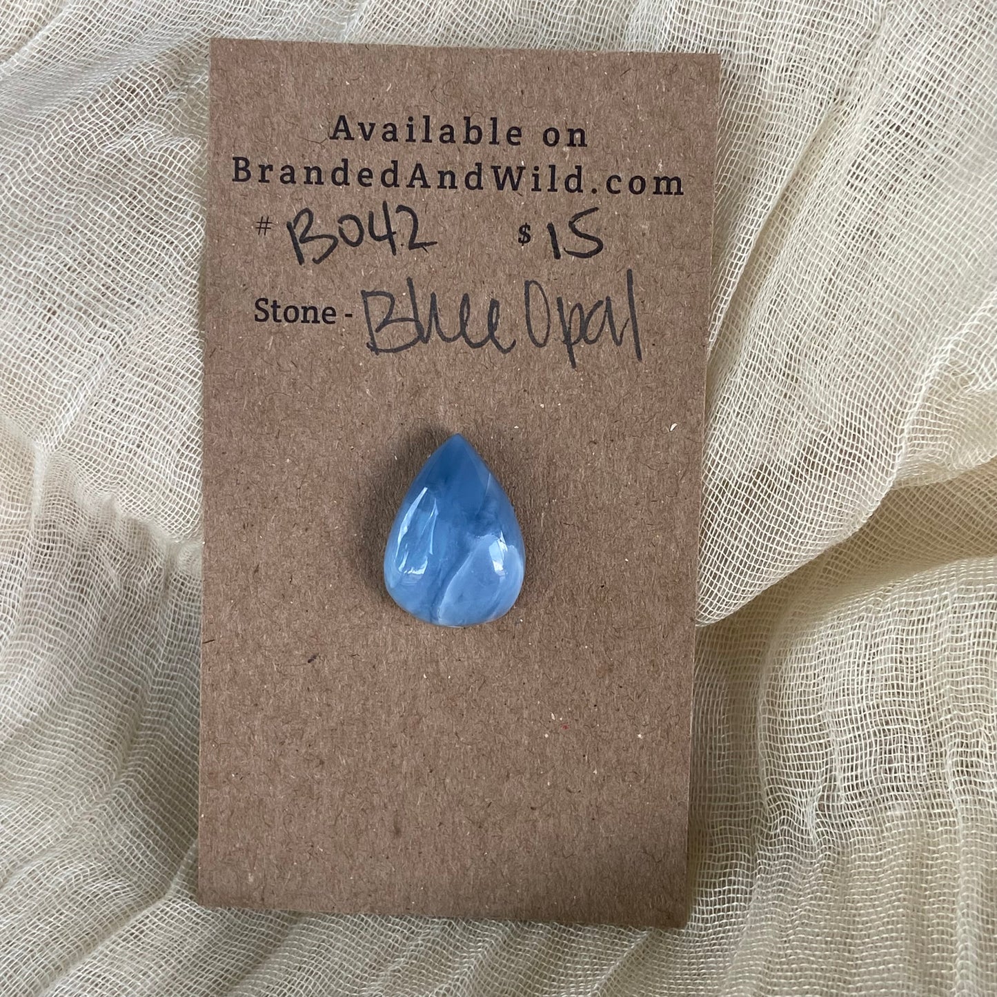 Blue Opal Cabochon - B042