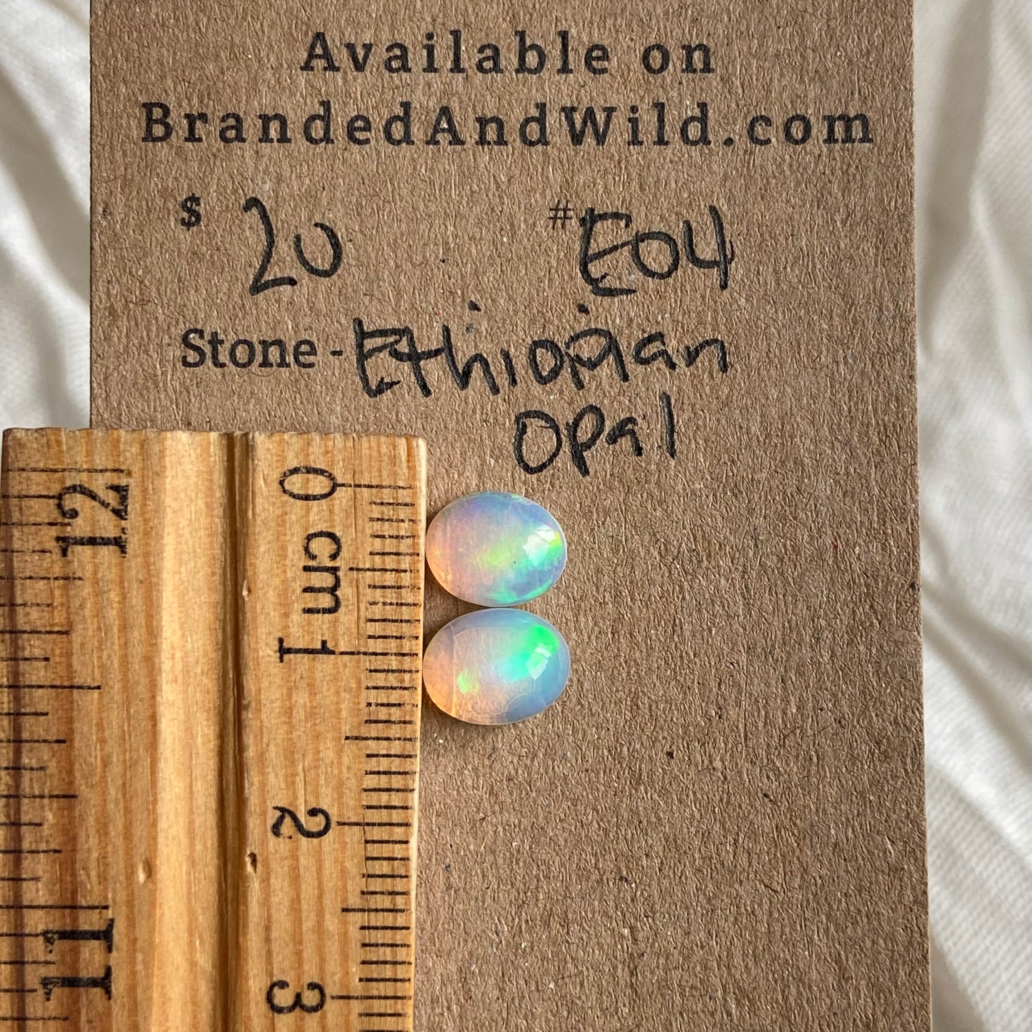 Ethiopian Opal Cabochon - EO4 25A75CC2-CCEF-4982-B9FF-013B97776F48 Brandedandwild.com