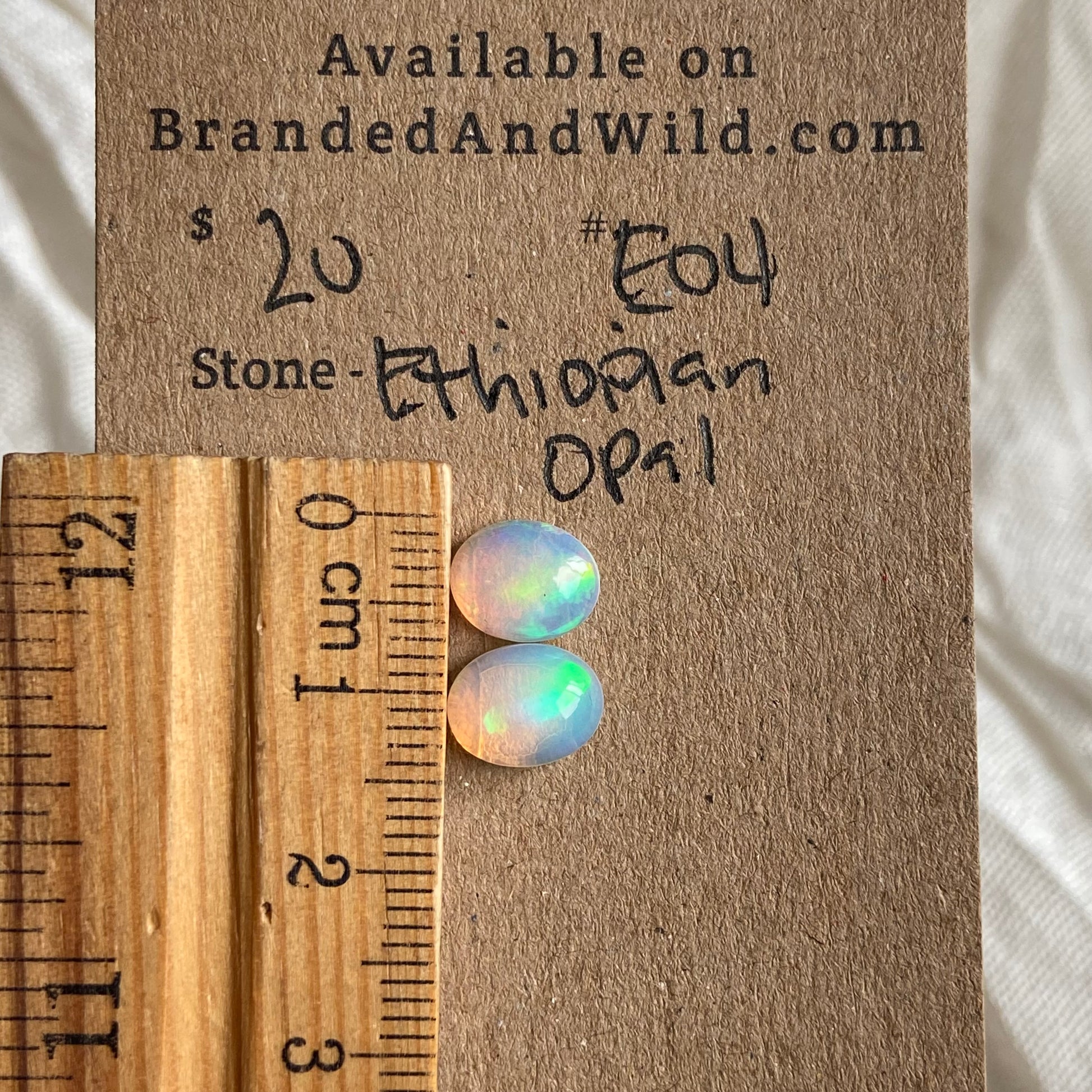 Ethiopian Opal Cabochon - EO4 25A75CC2-CCEF-4982-B9FF-013B97776F48 Brandedandwild.com