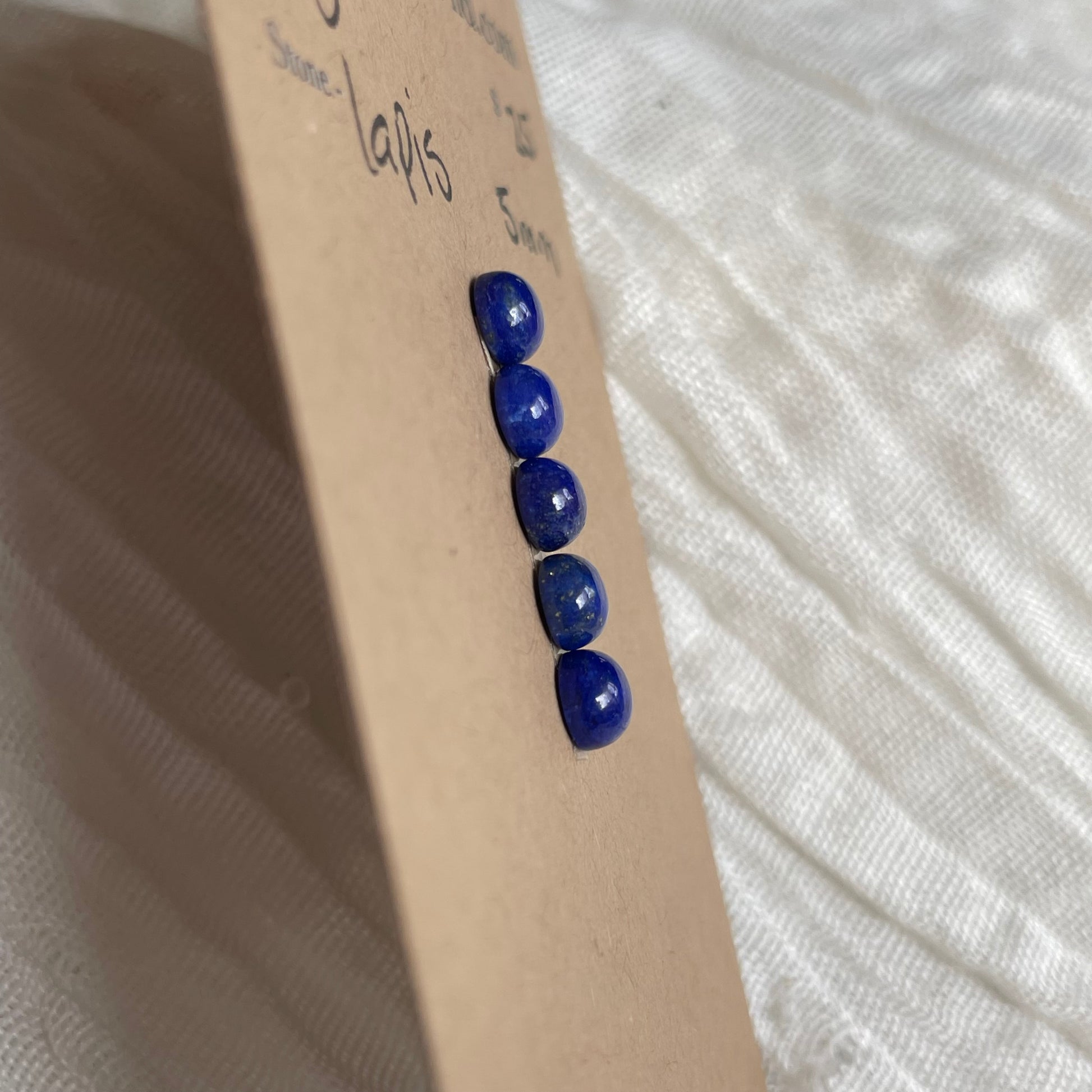 Lapis Cabochon - L5 25A923D4-F0E7-4E8F-985A-A0B81F4900D8 Brandedandwild.com