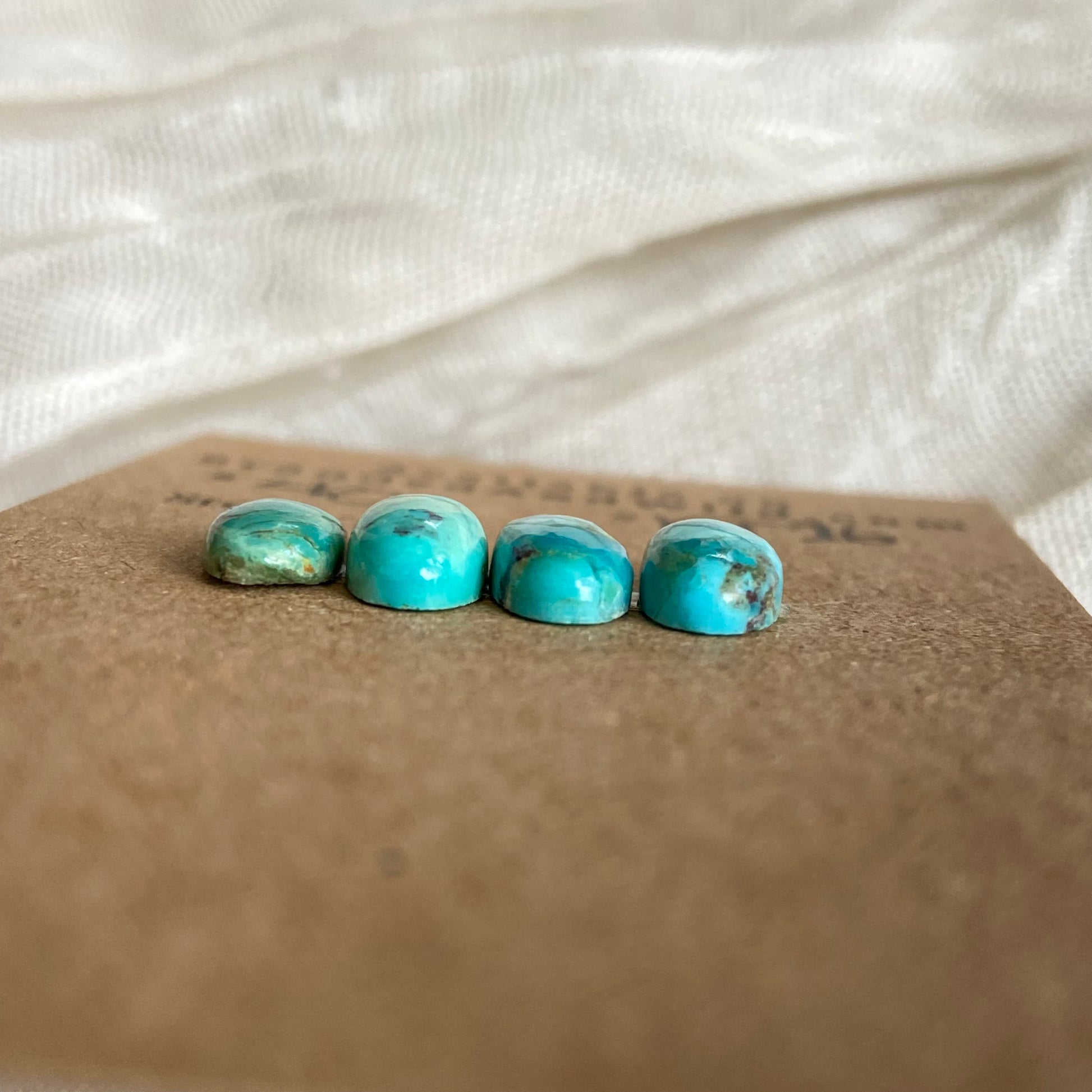 Kingman Turquoise Cabochon - KT26 25AC0F4F-6F4C-40B2-81D0-3F2EA2ACD951 Brandedandwild.com