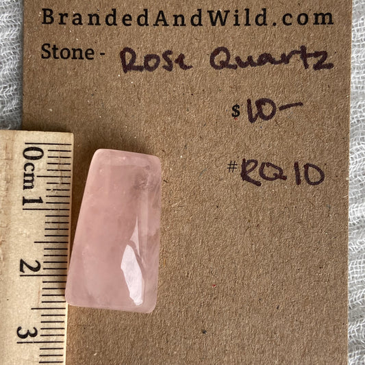 Rose Quartz Cabochon - RQ10