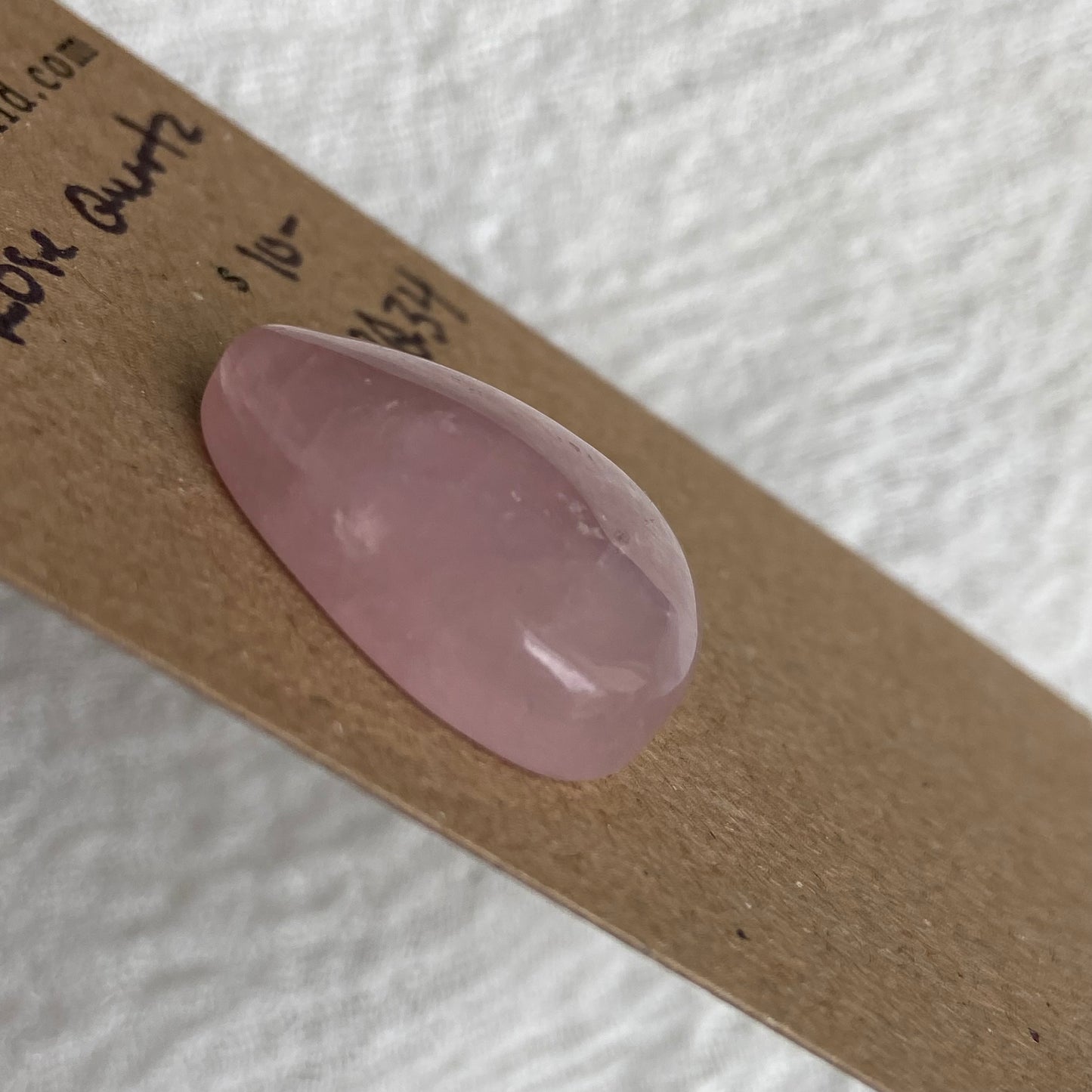 Rose Quartz Cabochon - RQ34