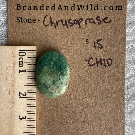 Chrysoprase Cabochon - Ch10