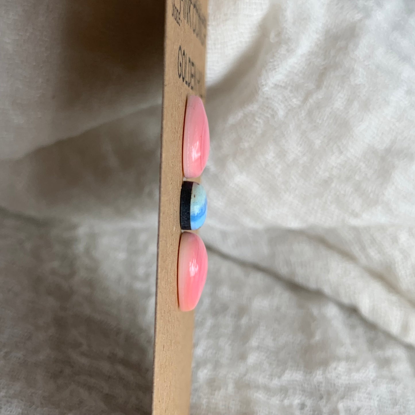 Pink Conch/Golden Hill Cabochon - PG6