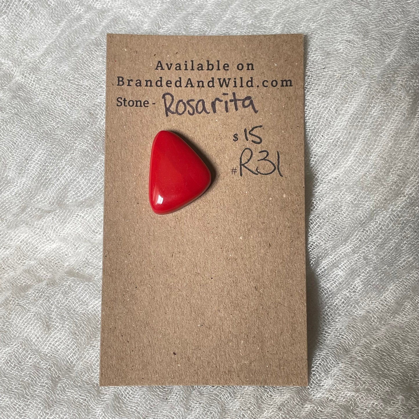 Rosarita - Cabochon - R31 25FF36B3-42A7-44A1-BB6B-A0C44C58A314 Brandedandwild.com