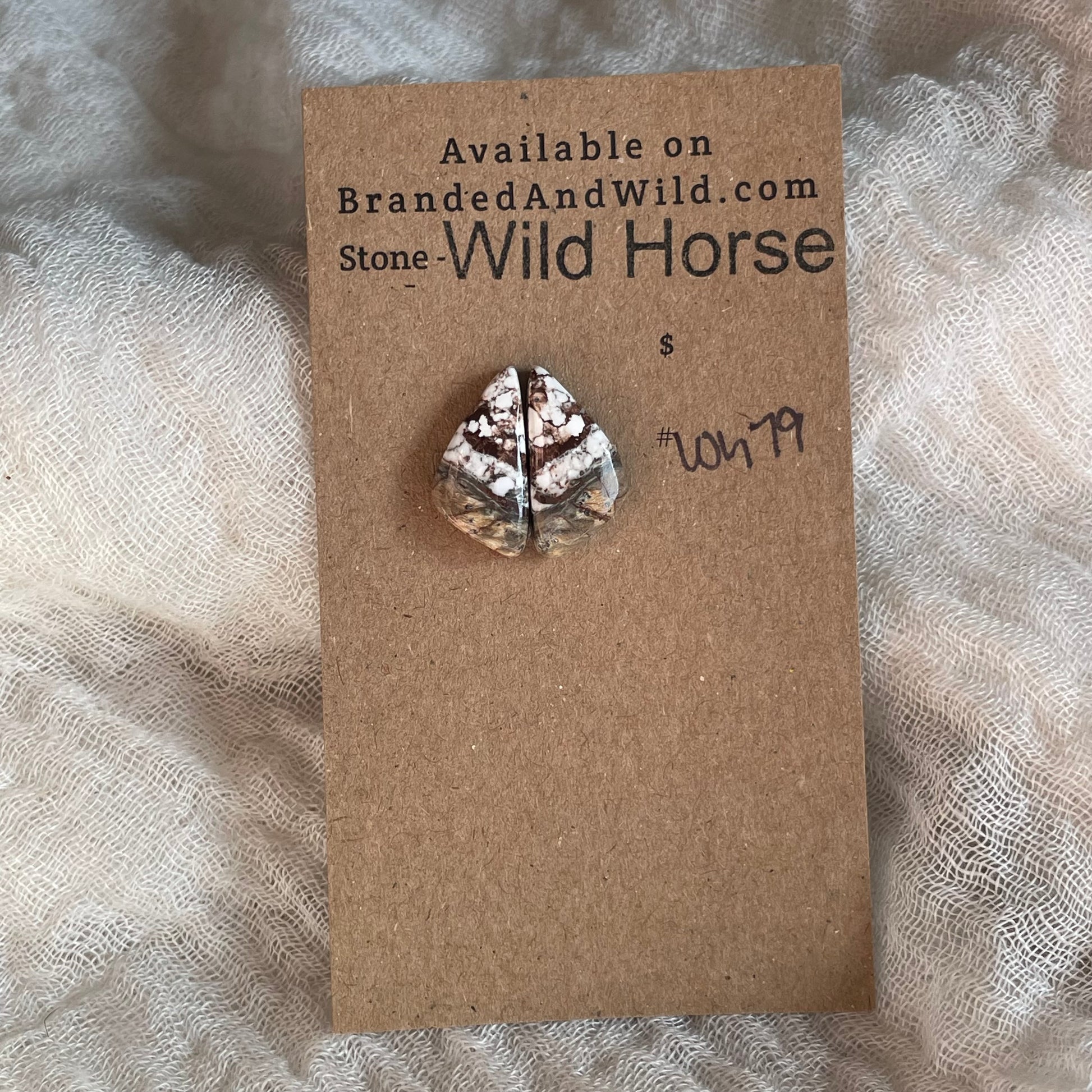 Wild Horse Cabochon - WH79 26286613-2CE3-4117-A6F5-3651BCFD11E7 Brandedandwild.com