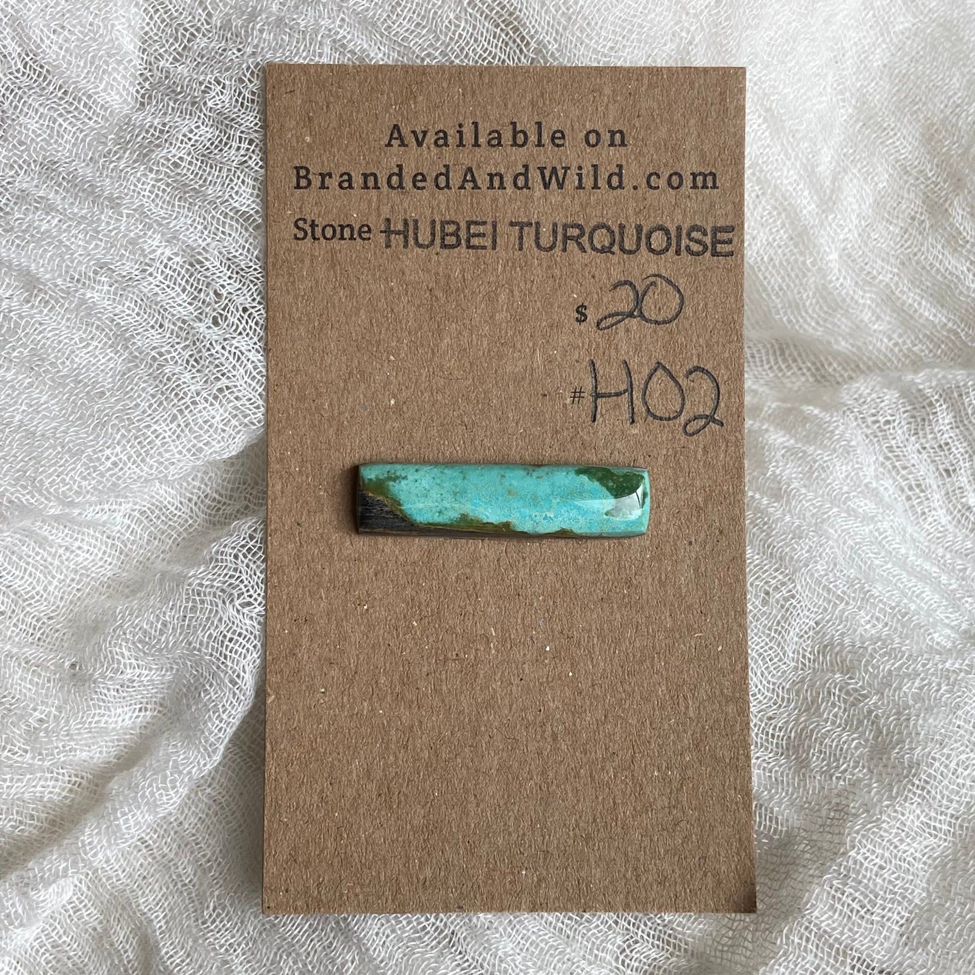 Hubei Turquoise Cabochon - H02 26461264-B88C-4571-8709-74E3D89213E0 Brandedandwild.com
