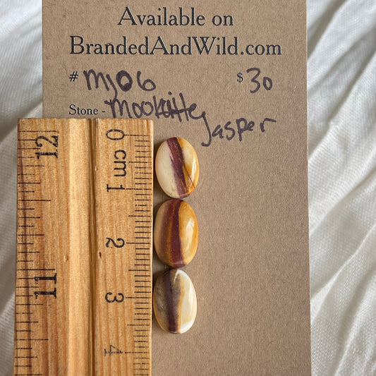 Mookaite Jasper Cabochon - MJ06 264690A1-09E1-4AB2-A69B-C42F3605ED92 Brandedandwild.com