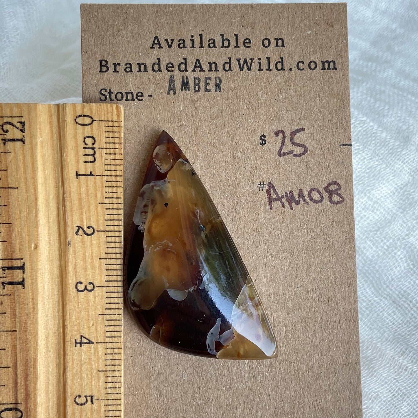 Amber Cabochon AM08