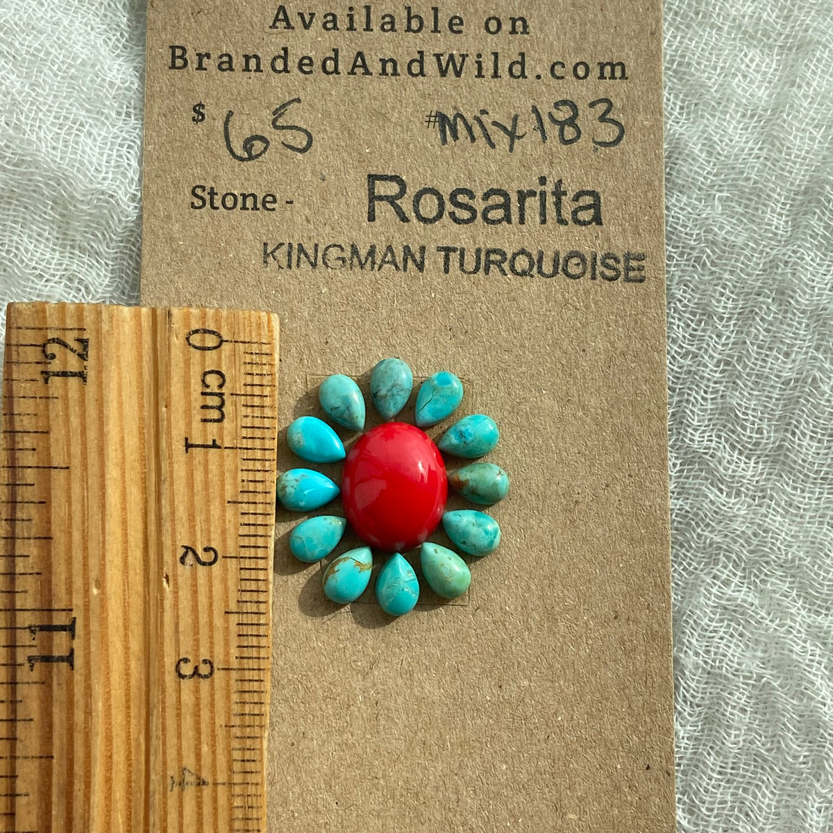 Rosarita / Kingman Cabochon - Mix183