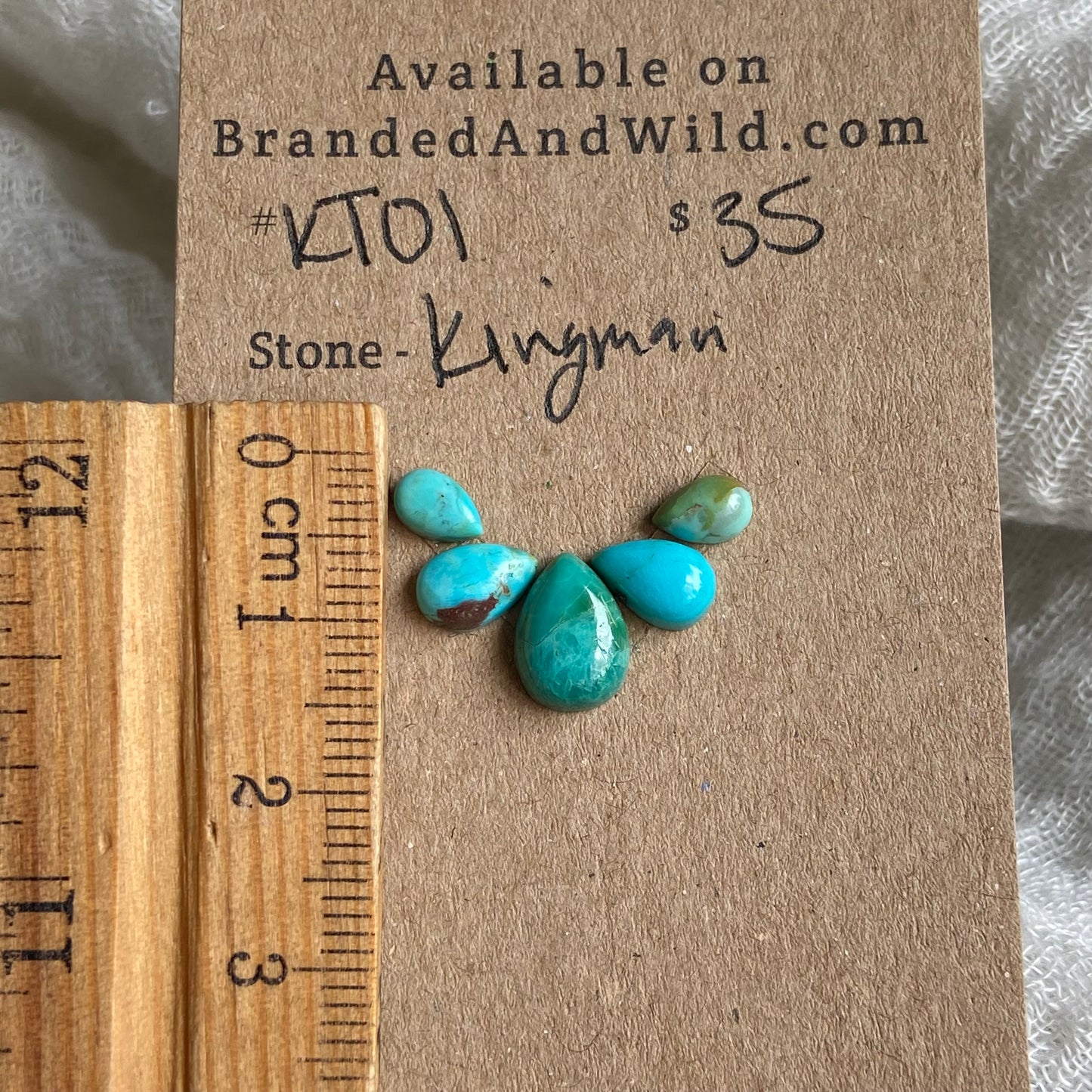 Kingman Turquoise Cabochon - KT01