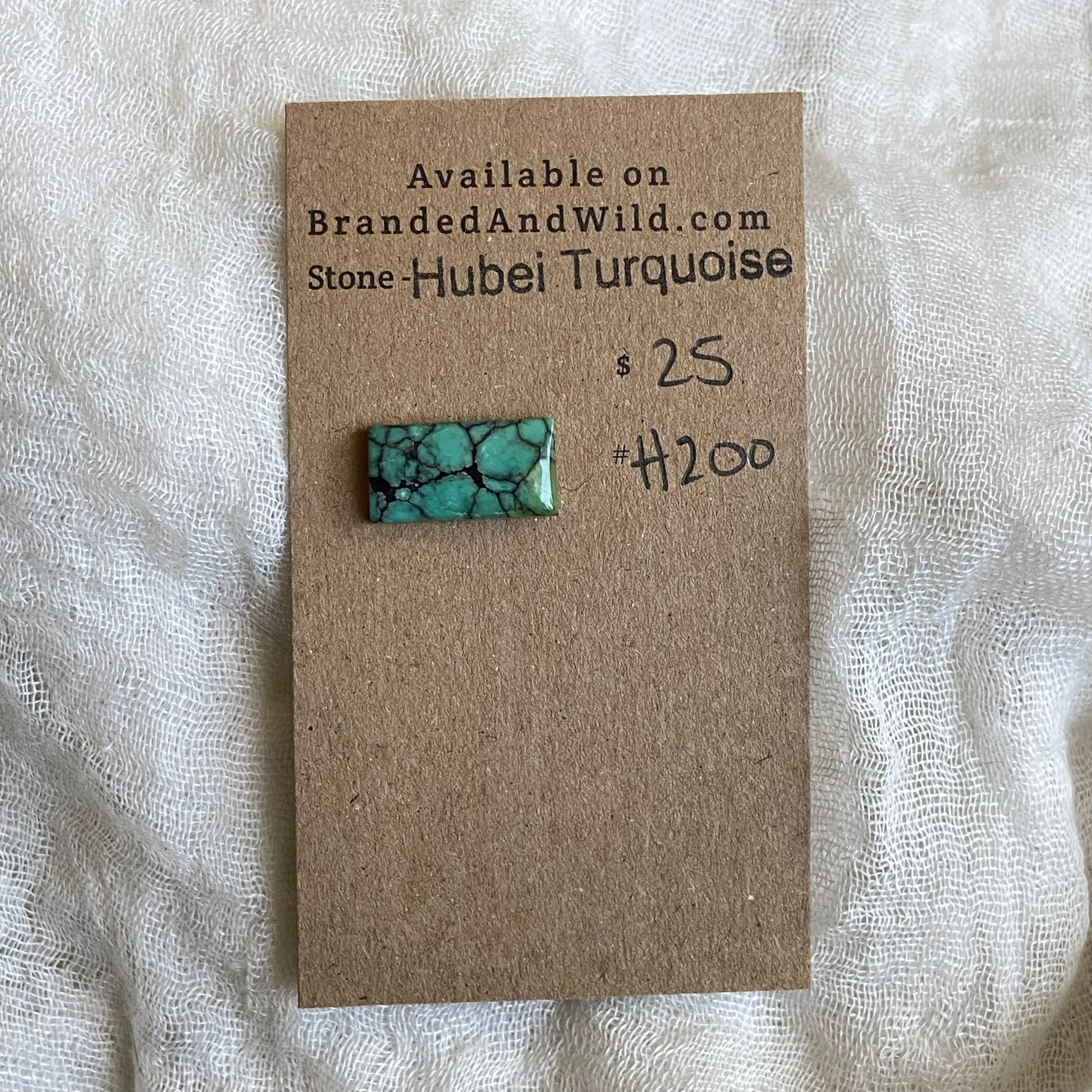 Hubei Turquoise Cabochon - H200 26B717DD-B71F-48C1-BE24-3187EDE9BDBC Brandedandwild.com