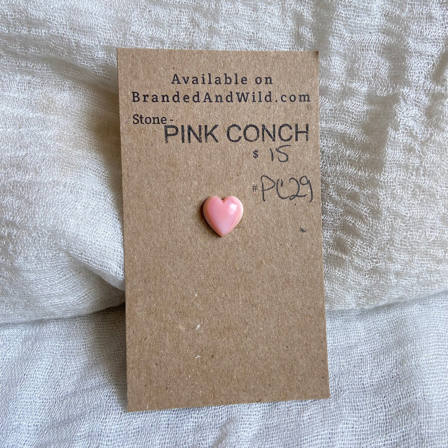 Pink Conch Cabochon - PC29