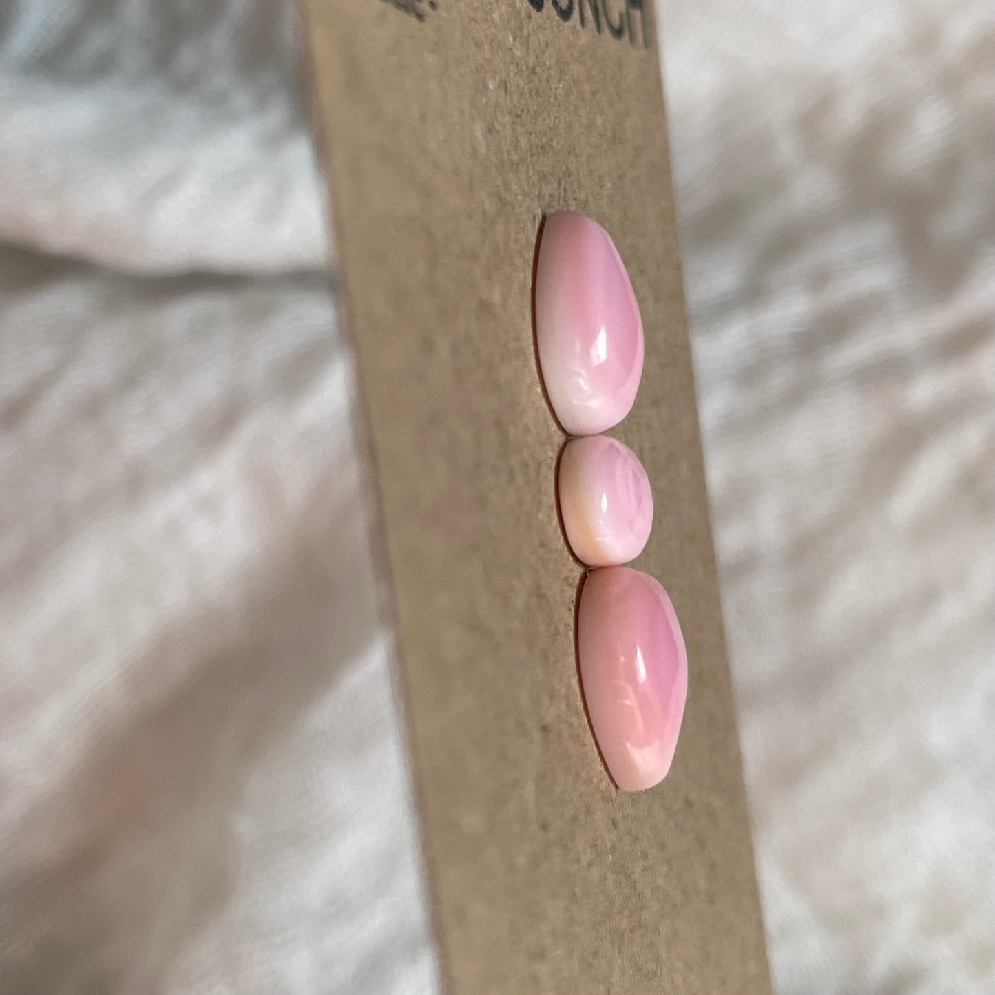 Pink Conch Cabochon - PC29 26C9982A-A7D9-4F82-A557-F1ED0C4EE708 Brandedandwild.com