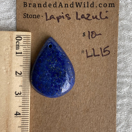 Lapis Lazuli Cabochon -Drilled- LL15