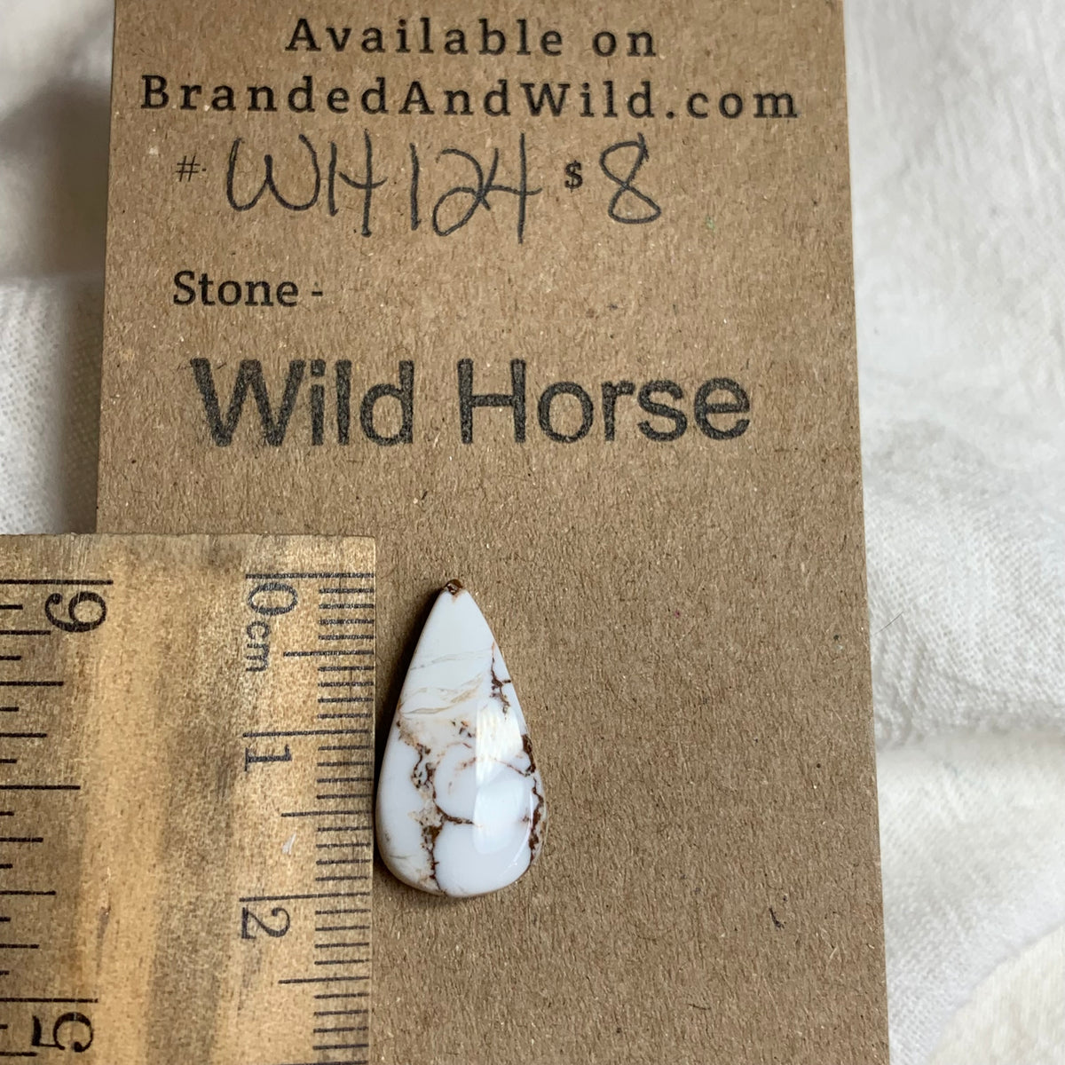 Wild Horse Cabochon - WH124 26EBCD4C-EB12-4D8F-B9CE-0481D63BE097 Brandedandwild.com