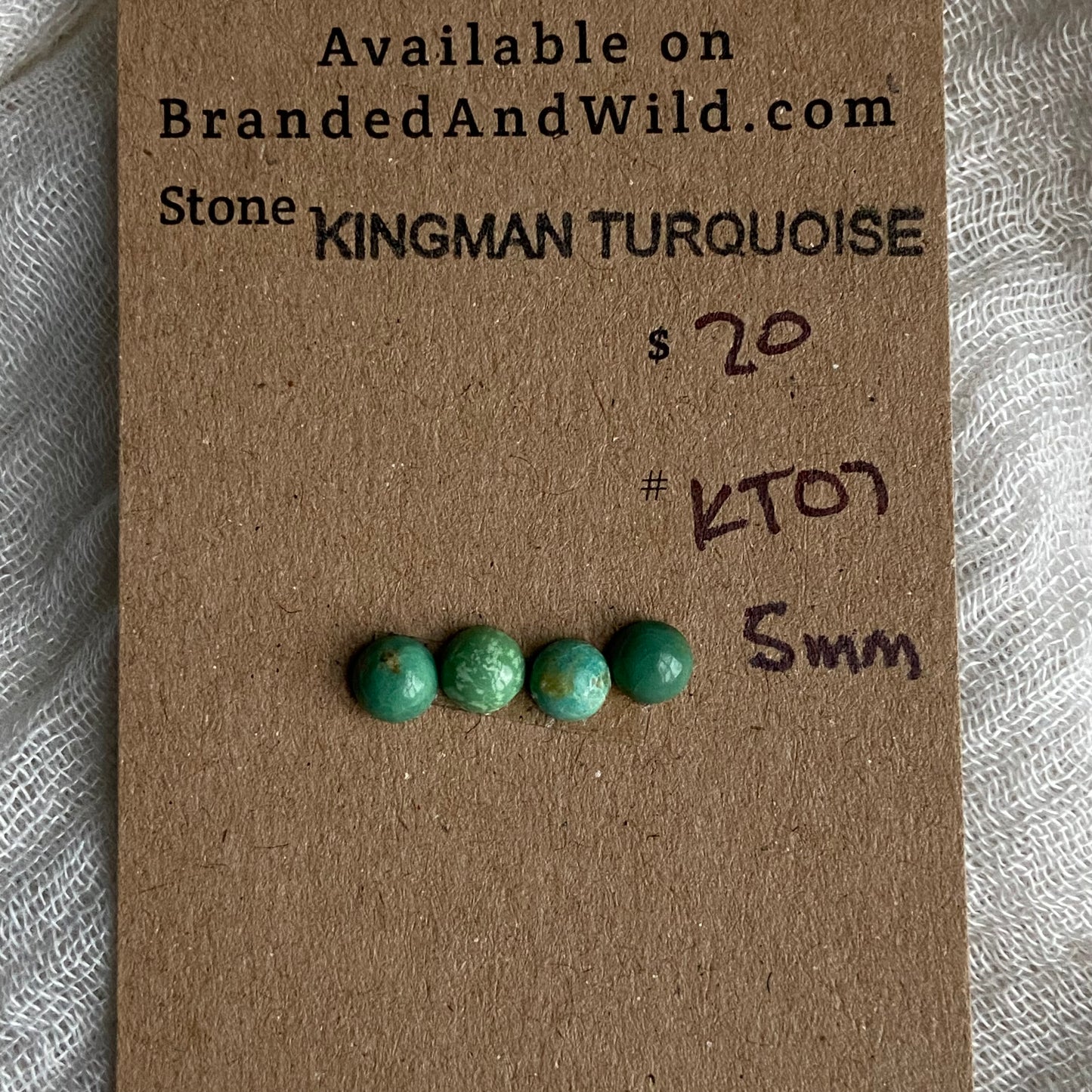 Kingman Turquoise Cabochon - KT07