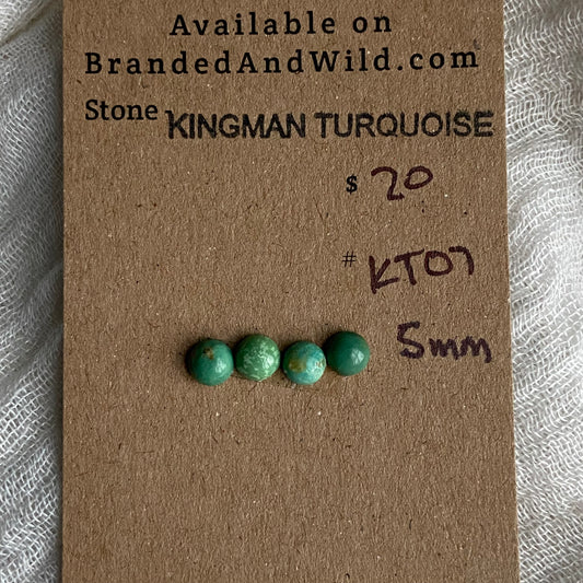 Kingman Turquoise Cabochon - KT07