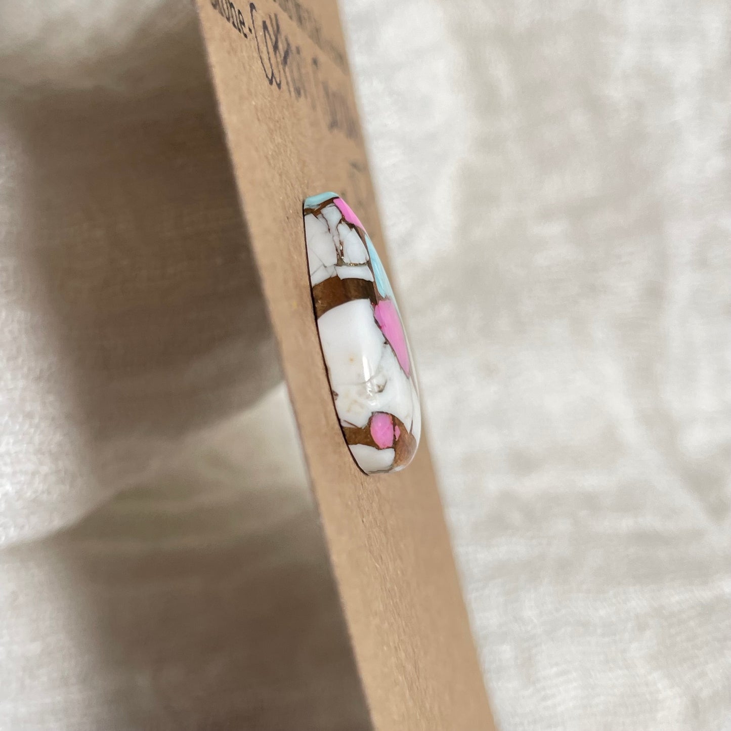 Cotton Candy Cabochon - CC60 270C4DE2-A3DF-4AF7-A13A-70107825D91A Brandedandwild.com