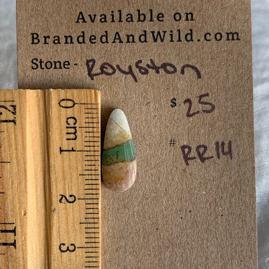 Royston Ribbon Turquoise Cabochon RR14
