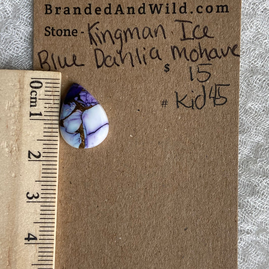 Kingman Ice Blue Dahlia Mohave - KID45