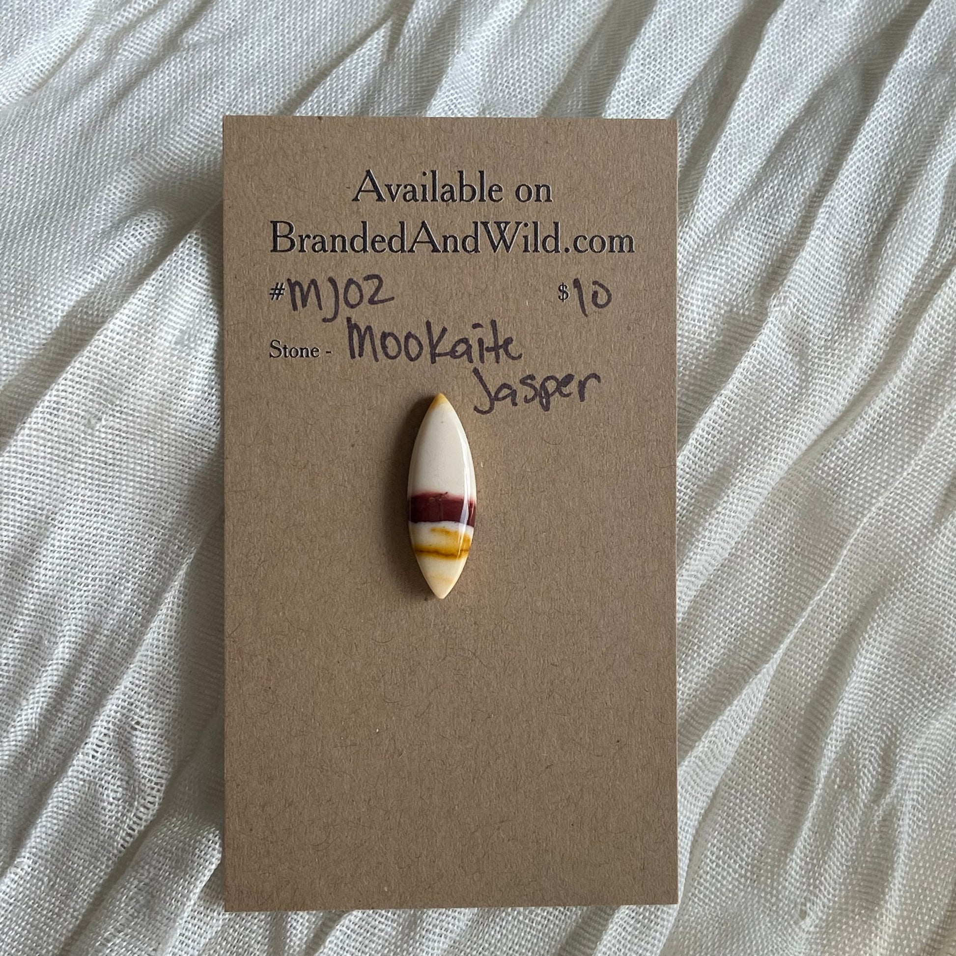 Mookaite Jasper Cabochon - MJ02 27391CE3-1F55-4681-BC6A-081F0EC47BAD Brandedandwild.com