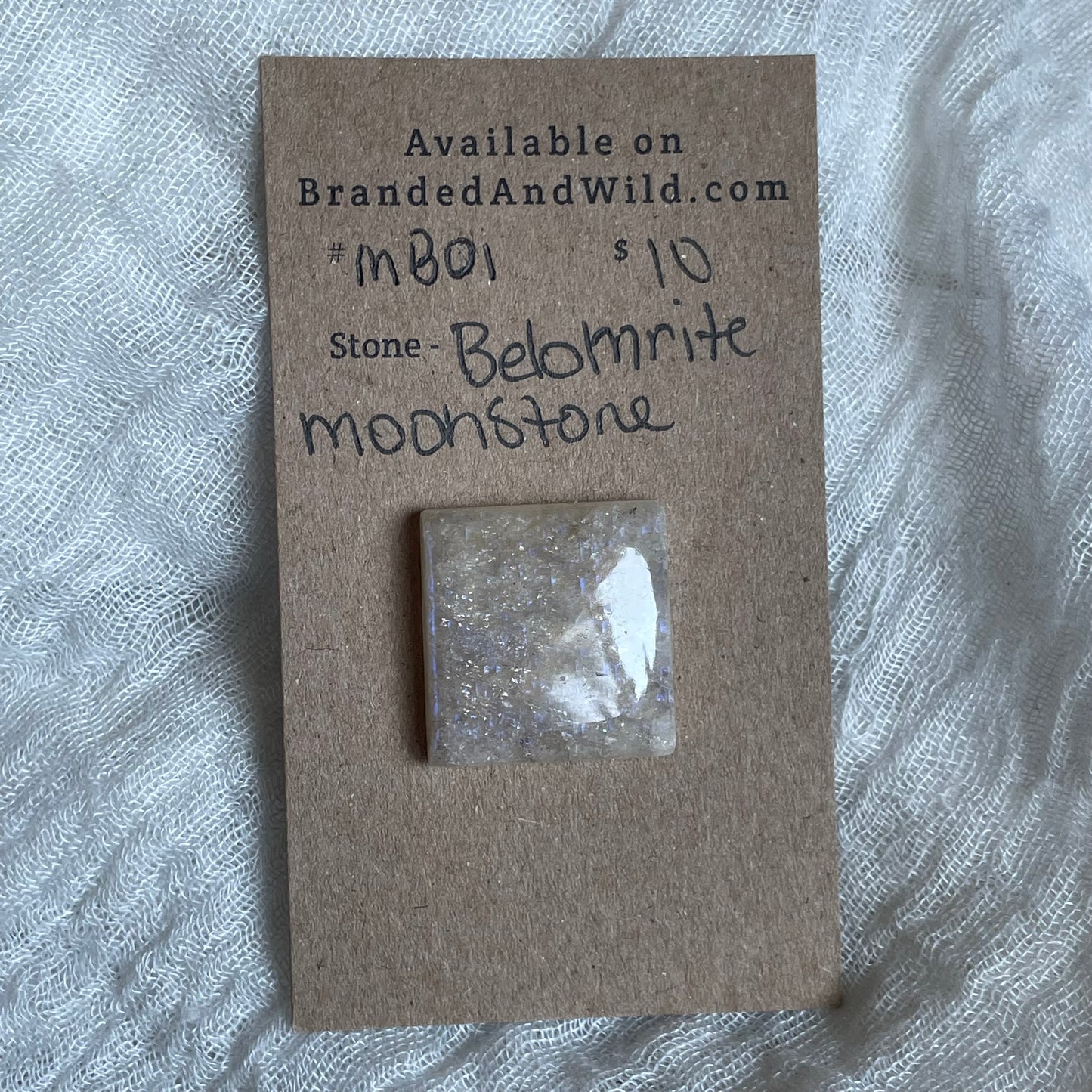 Belomrite Moonstone Cabochon - MB01