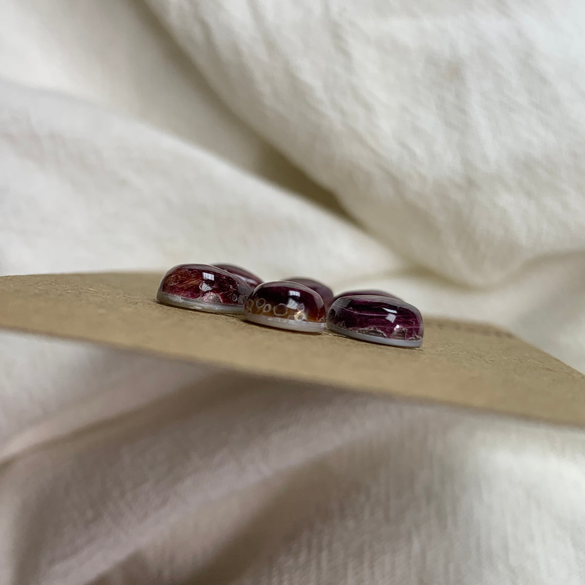 Oyster Shell Cabochon - OS26 2744708D-FCBD-48C7-93C5-C88B773C31A6 Brandedandwild.com